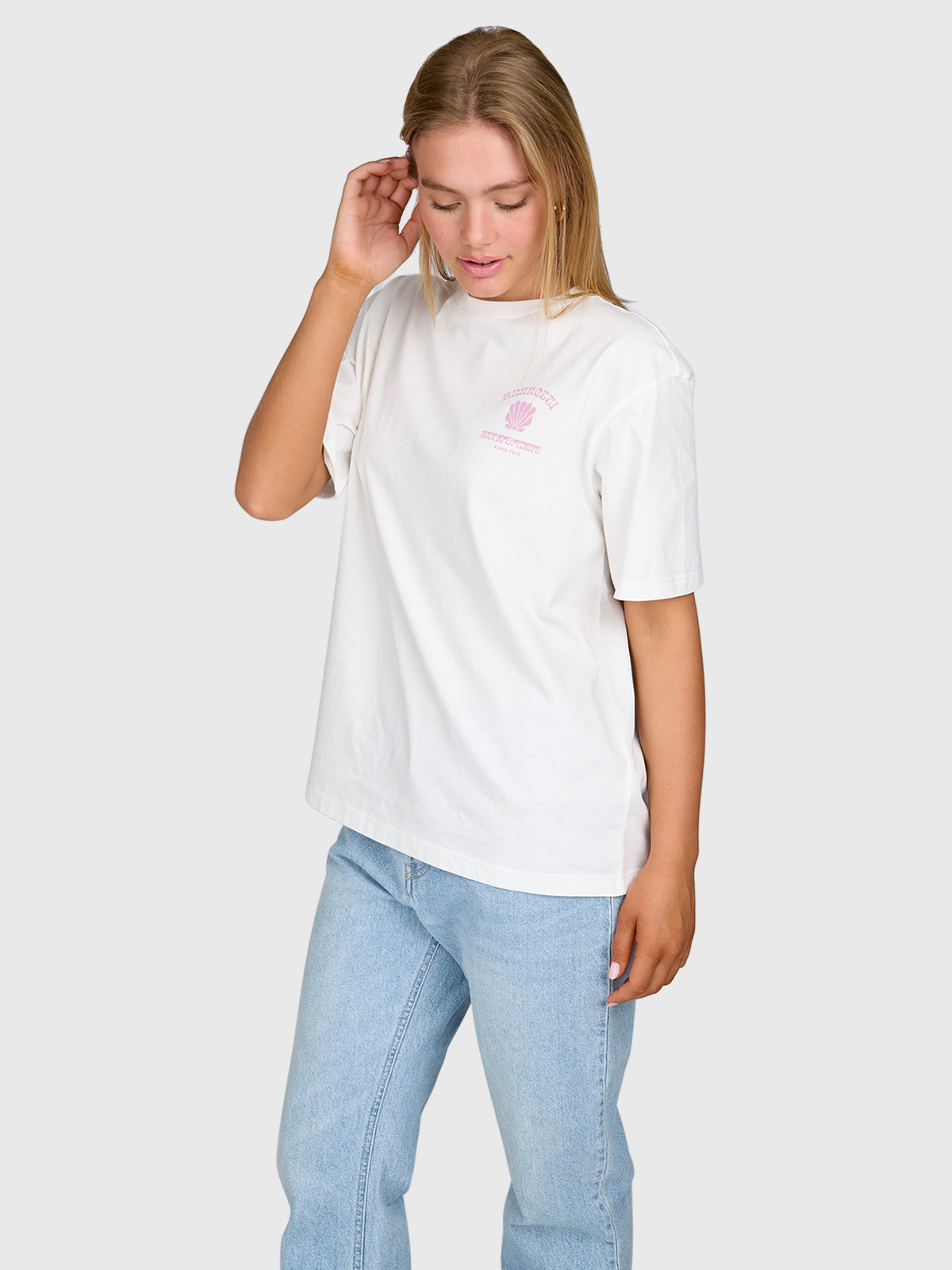 Zaymare Women T-shirt | Mauve Mist