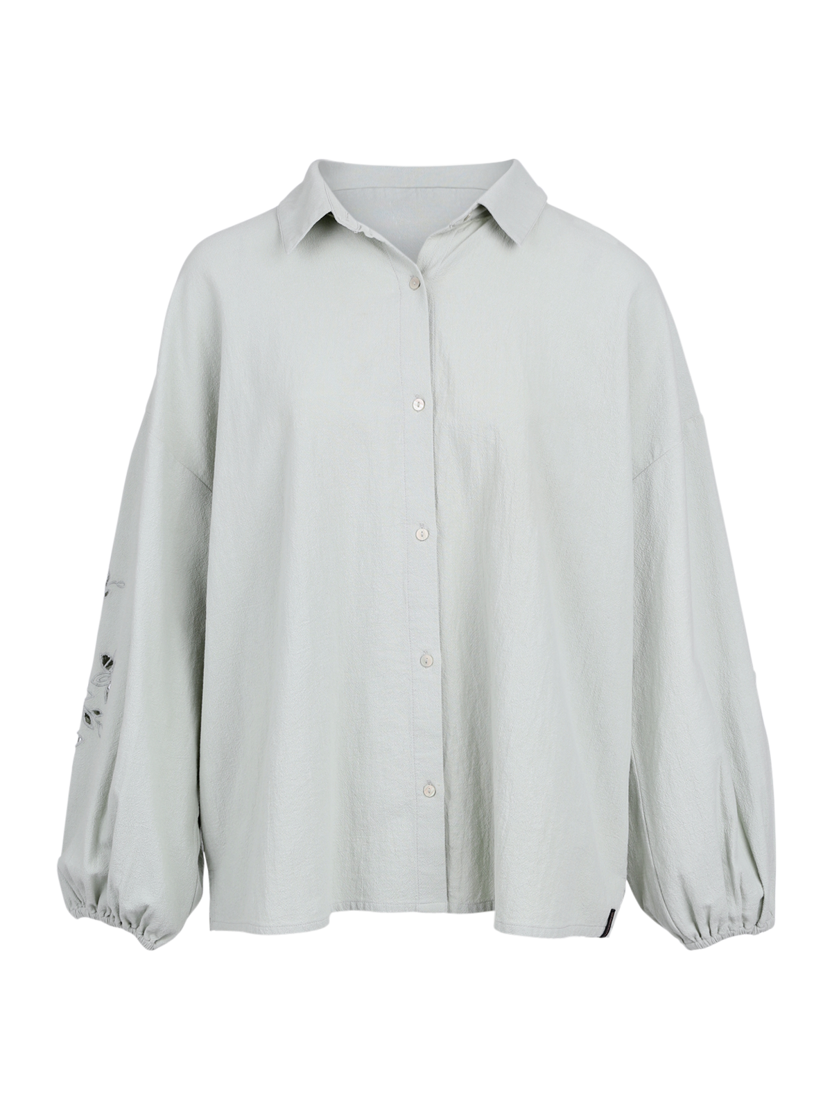 Maysa Damen Shirt | Aqua Grey