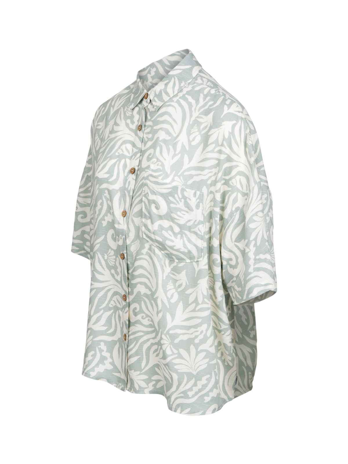 Teodhora Women Shirt | Aqua Grey