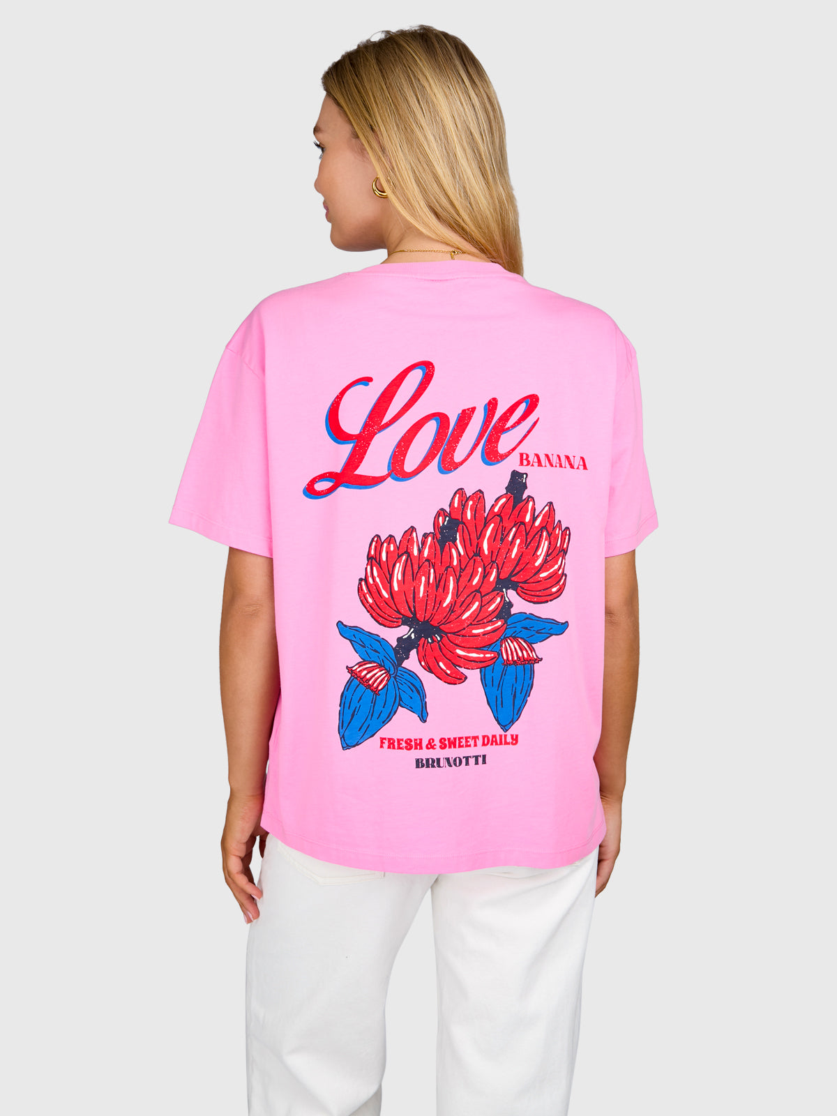Zeta Dames T-shirt | Fuchsia Pink