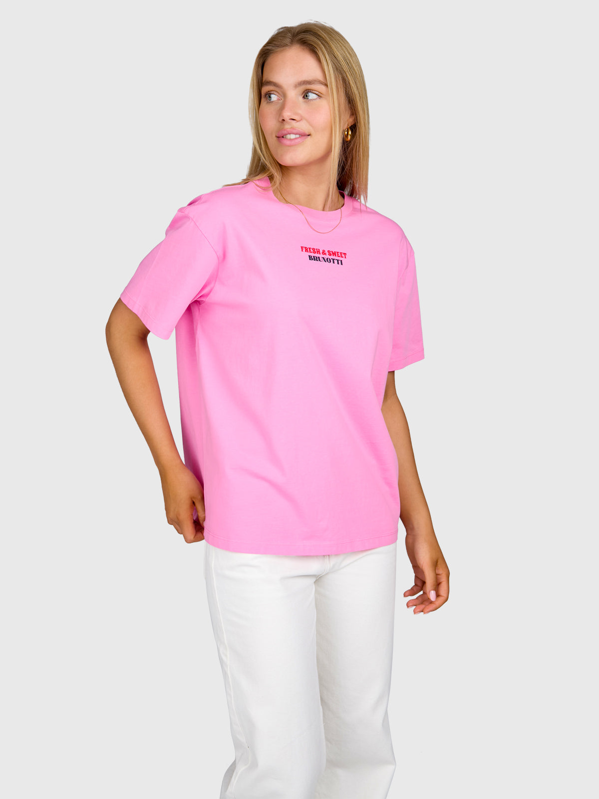 Zeta Women T-shirt | Fuchsia Pink