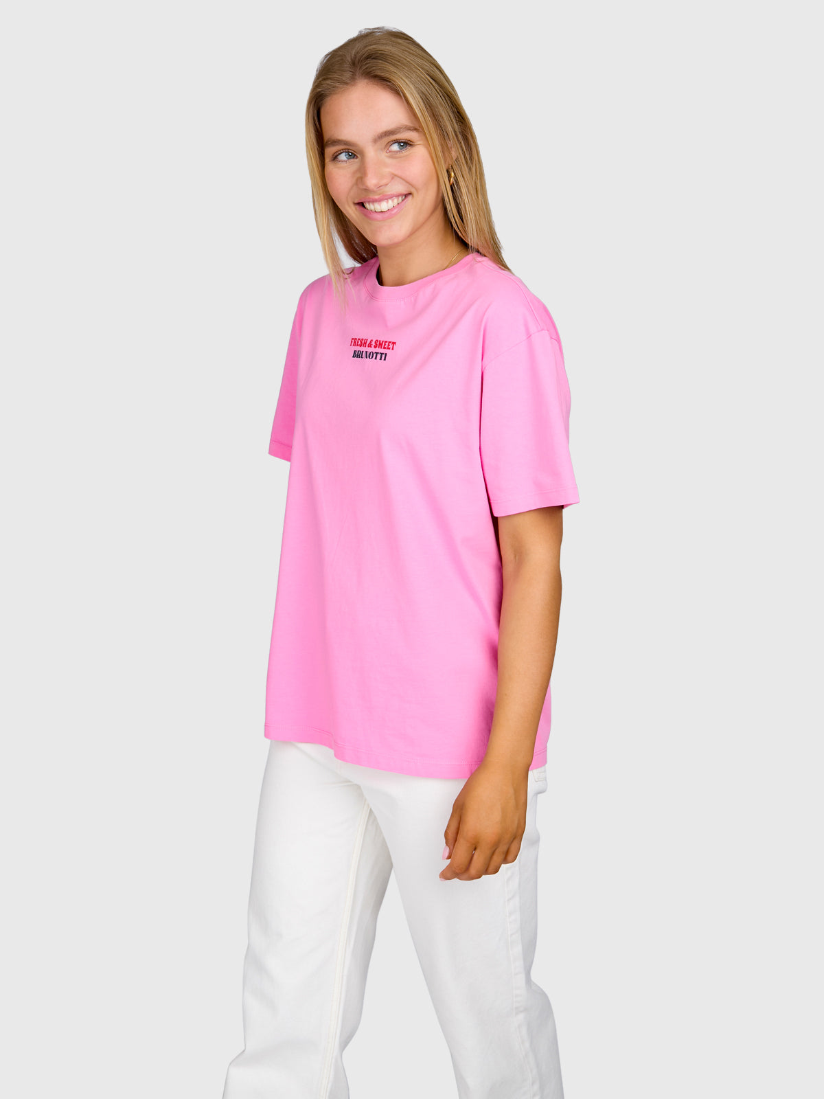 Zeta Women T-shirt | Fuchsia Pink