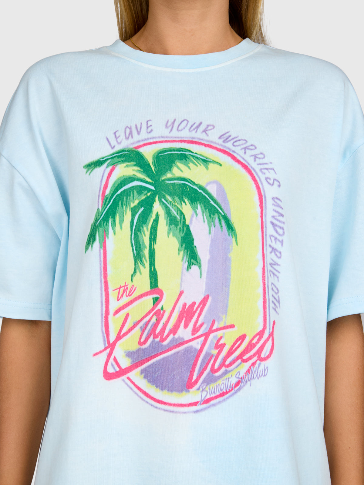 Guusje Women T-shirt | Blue Light