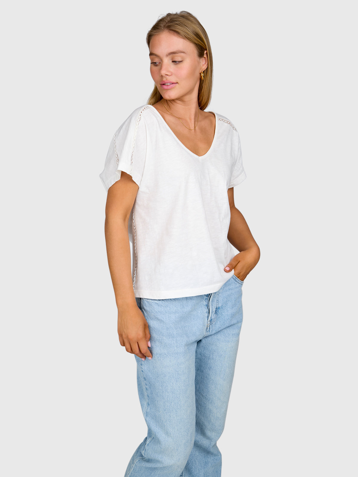Duya Damen T-shirt | Snow