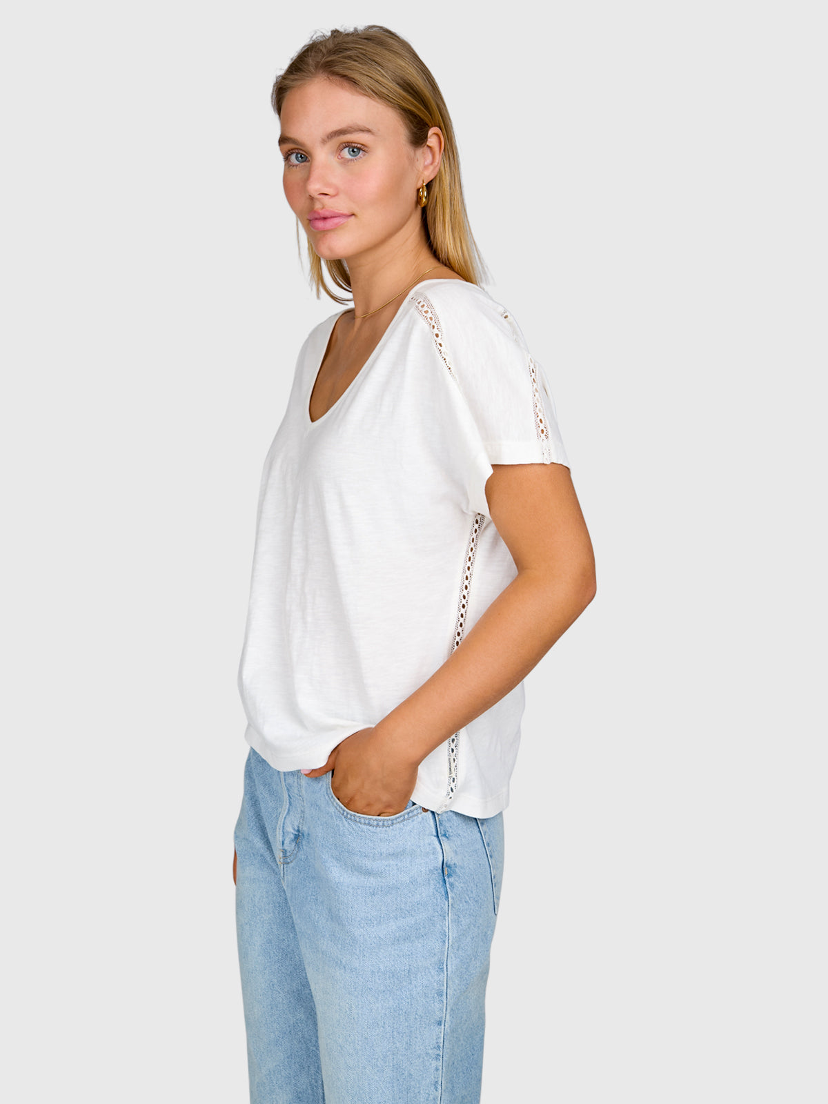 Duya Damen T-shirt | Snow