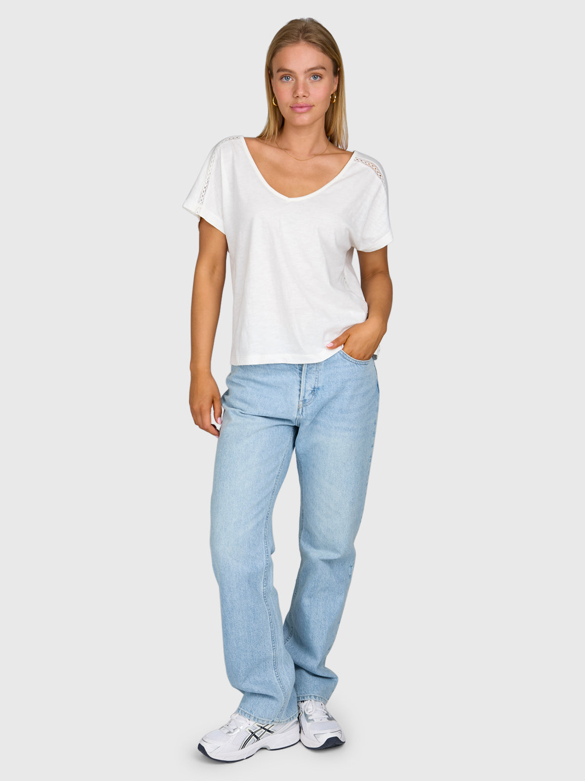 Duya Damen T-shirt | Snow