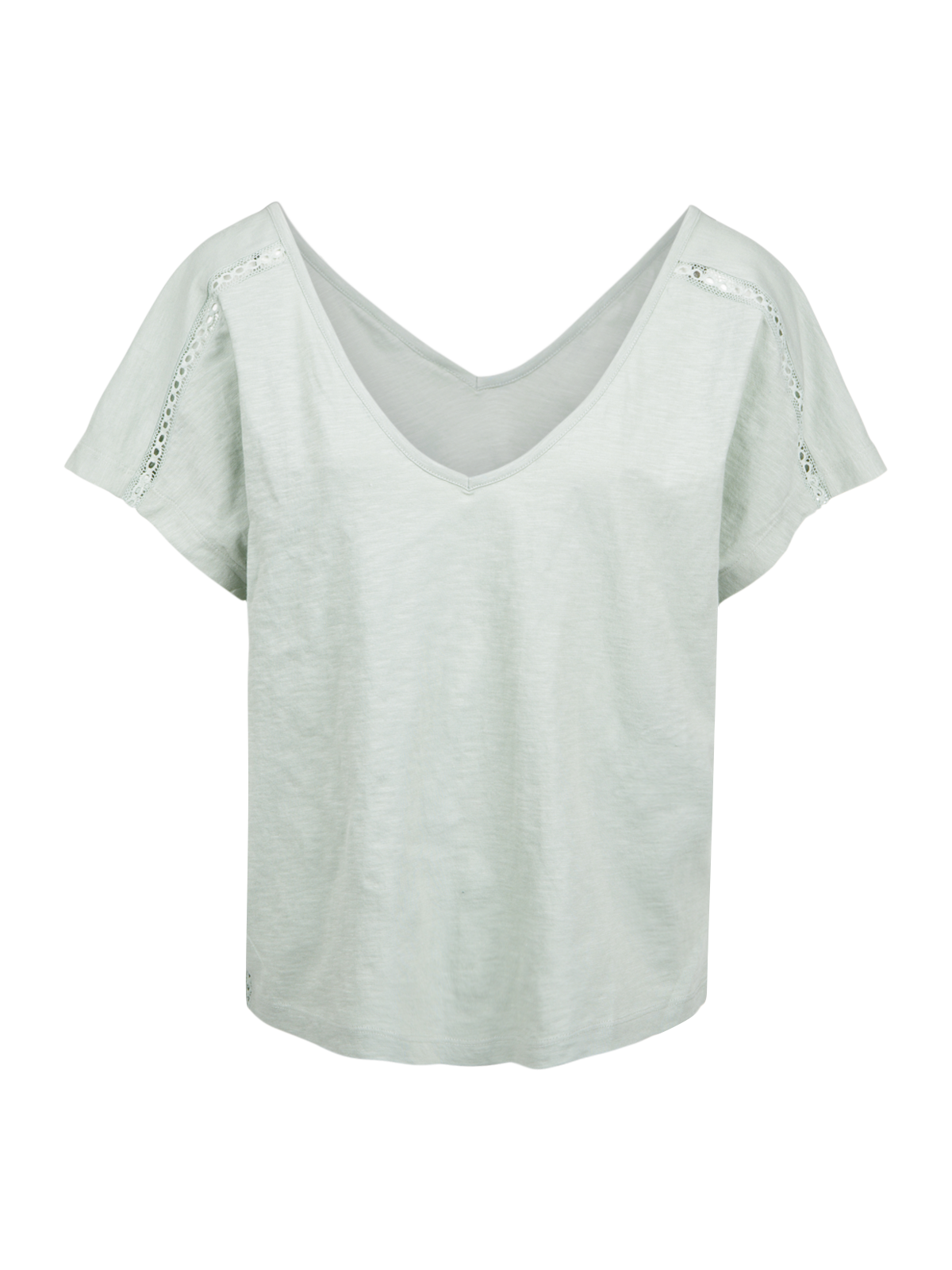 Duya Damen T-shirt | Aqua Grey