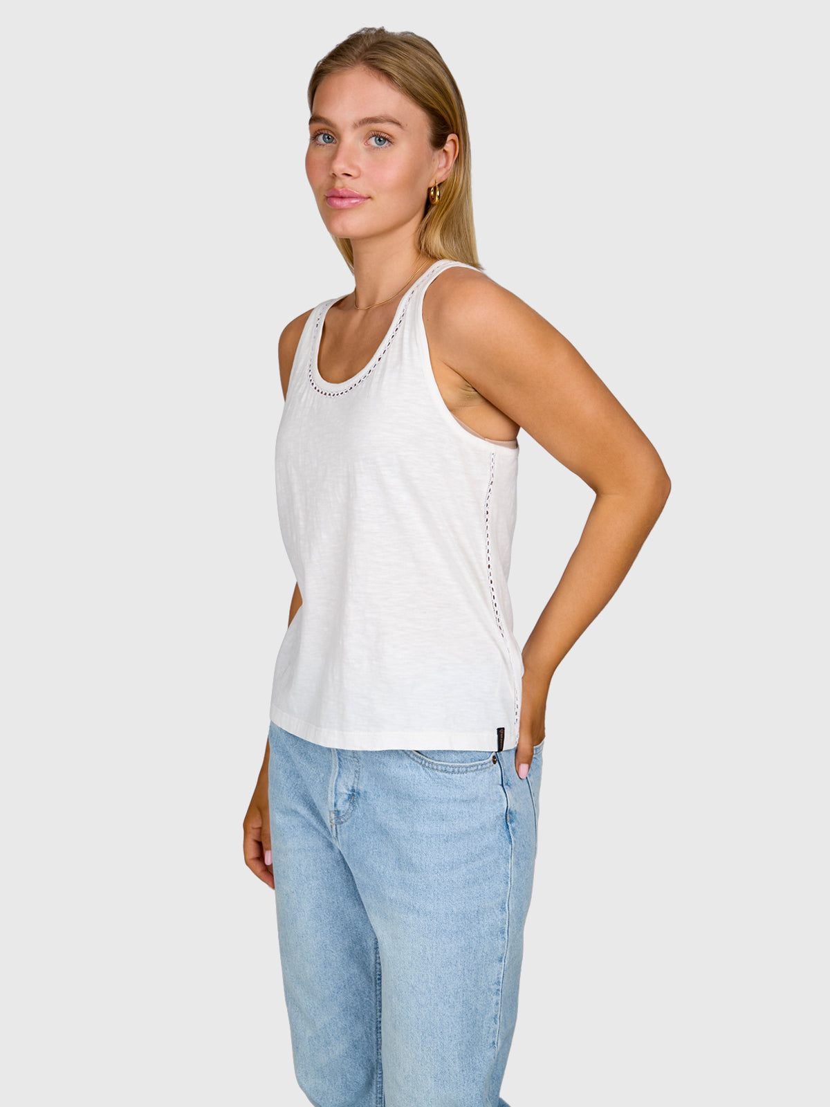 Diljara Damen Top | Snow