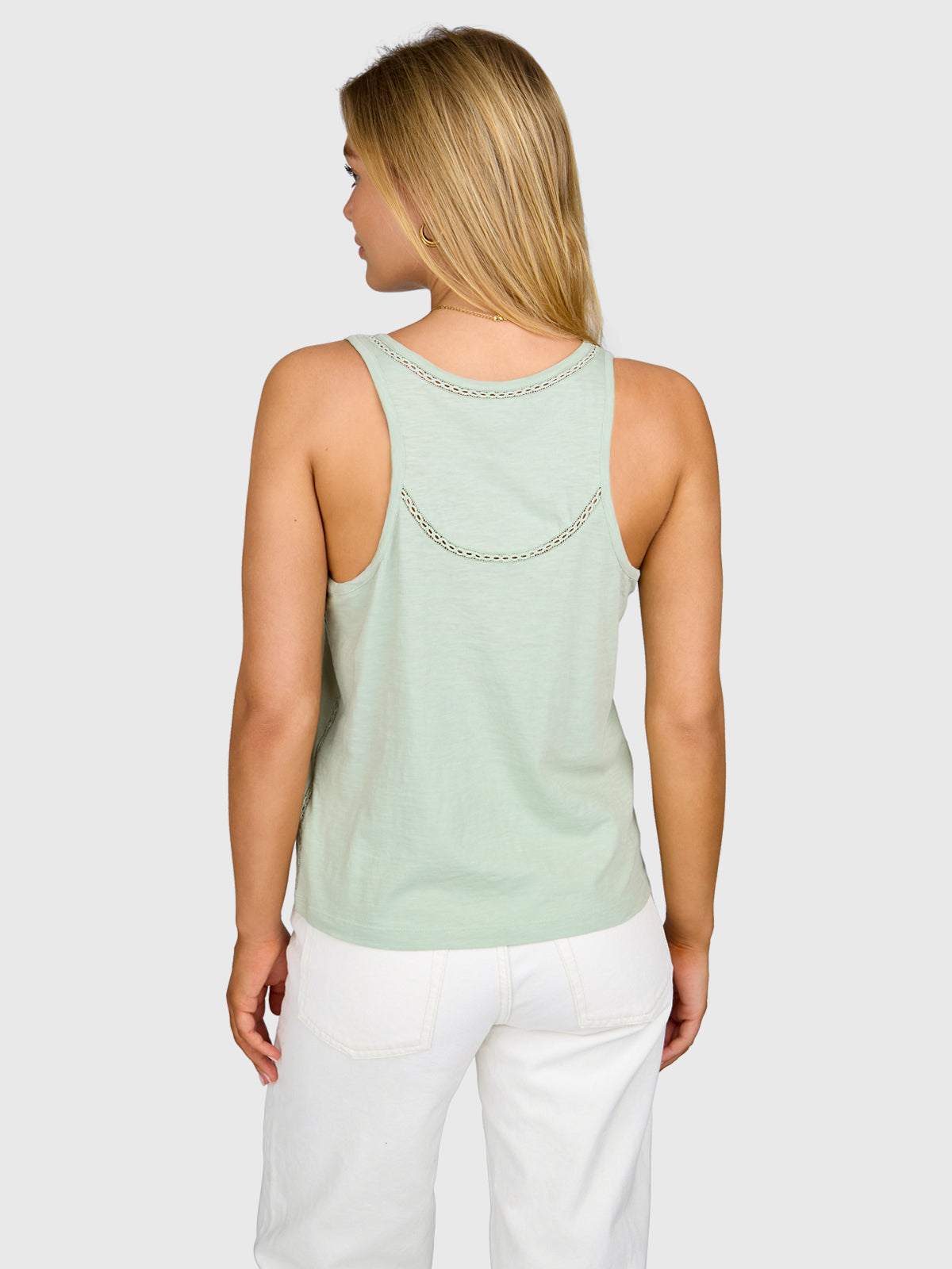 Diljara Damen Top | Aqua Grey