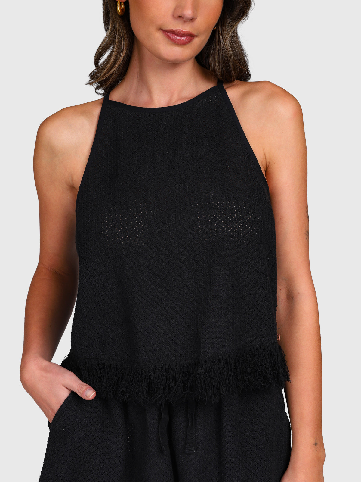 Festilee Women Top | Black
