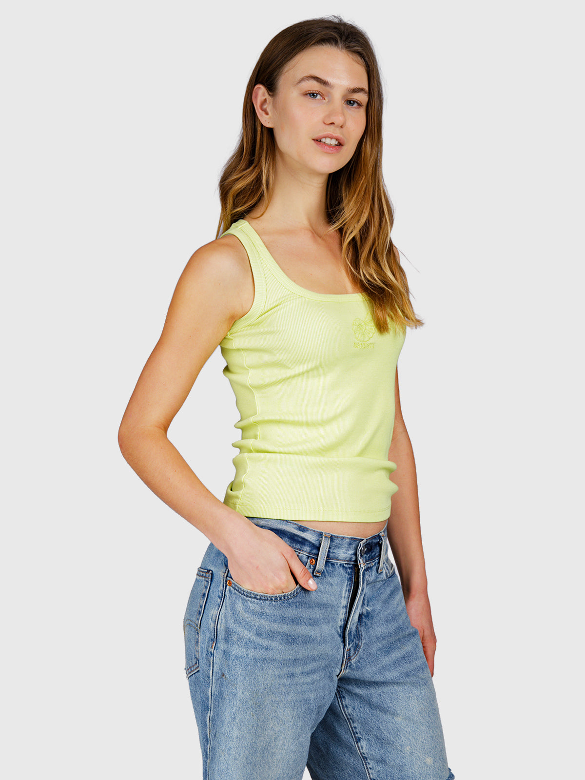 Toppira Damen Top | Daiquiri Green