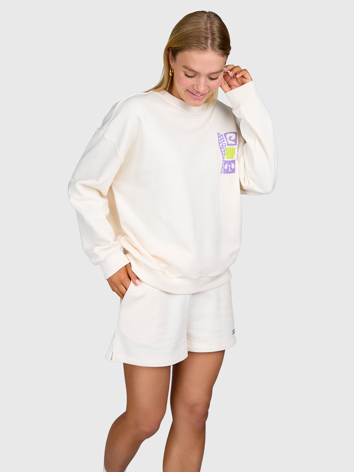 Yanouka Dames Sweater | Creme