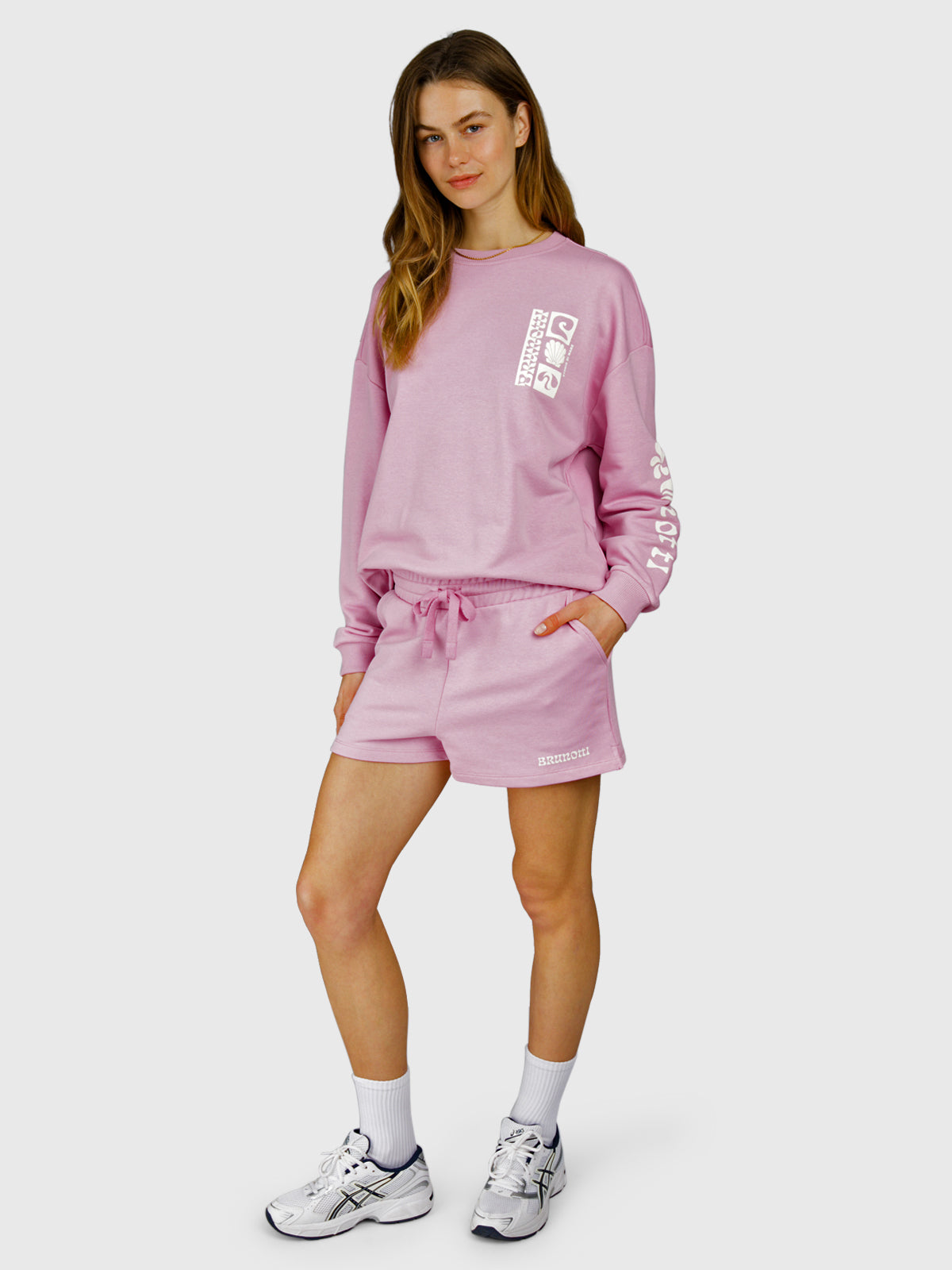 Yanouka Dames Sweater | Mauve Mist