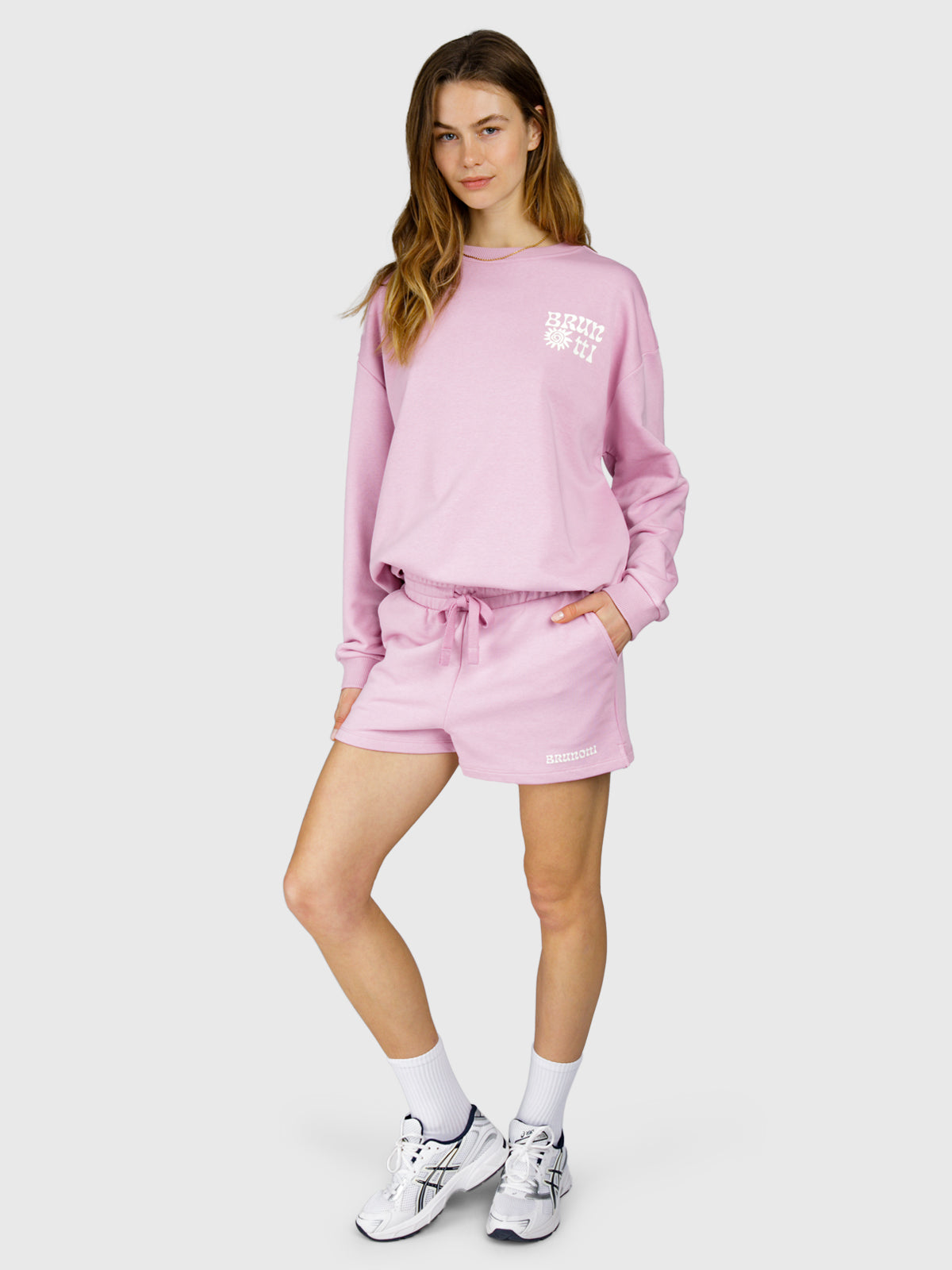 Asina Women Sweater | Mauve Mist