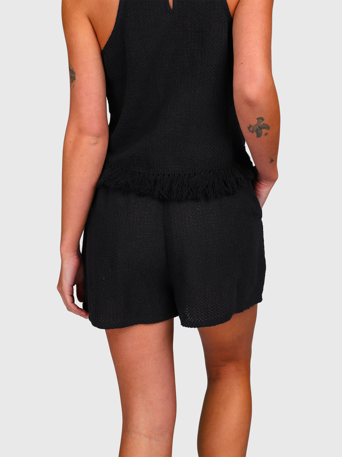 Royksia Women Shorts | Black