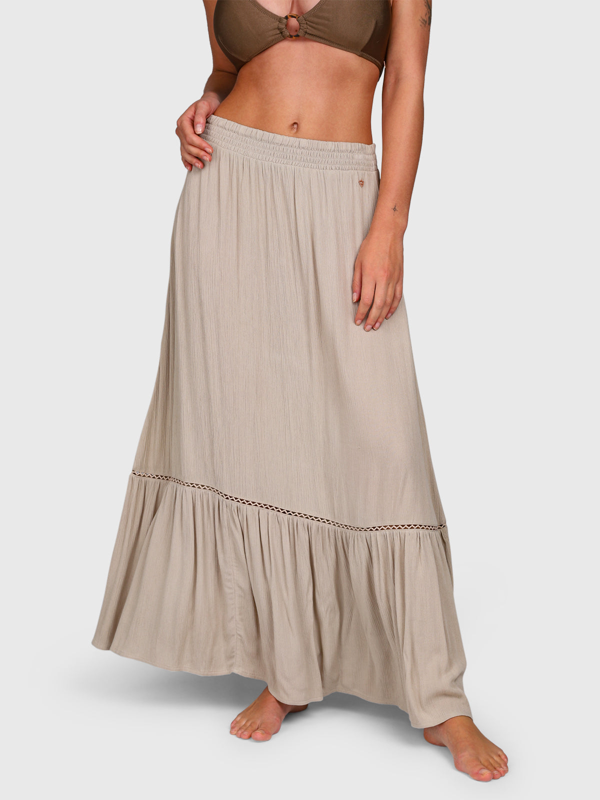 Romaine Women Skirt | Feather Grey