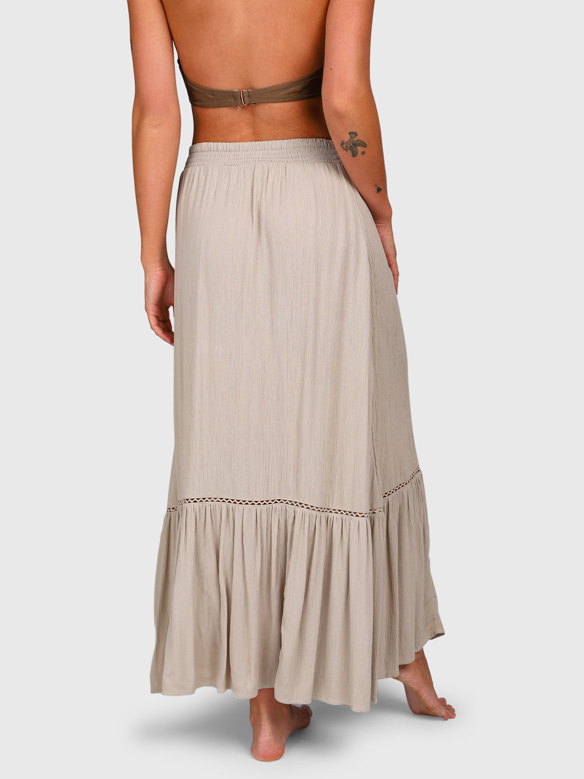 Romaine Women Skirt | Feather Grey