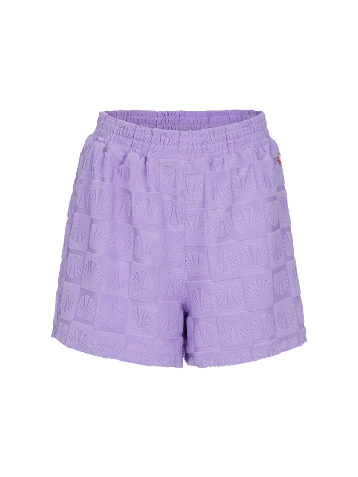Afra-Shell Dames Short | Wisteria