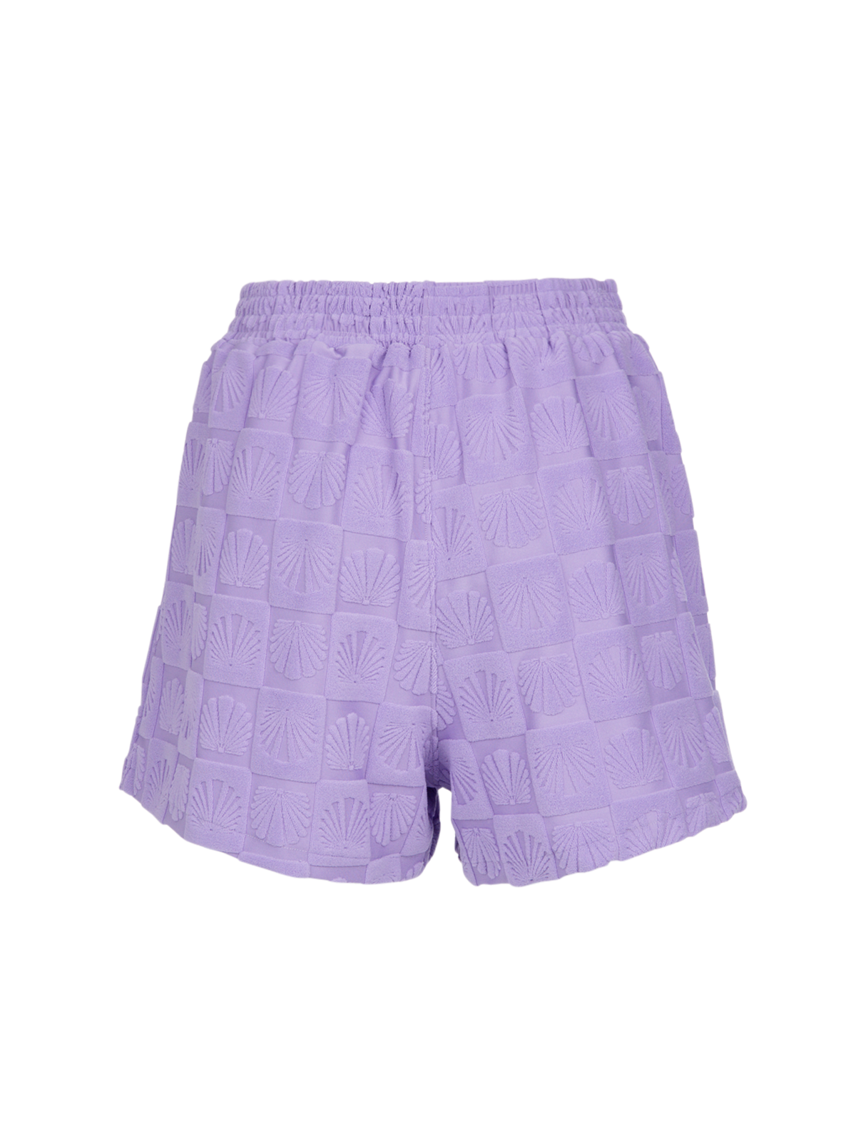Afra-Shell Dames Short | Wisteria