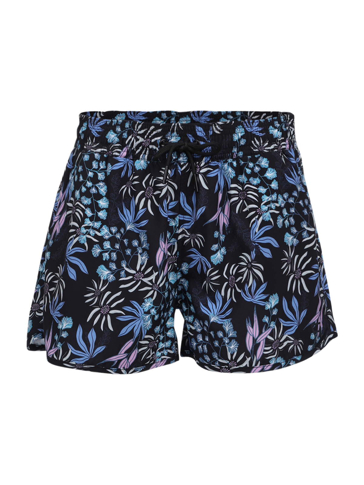 Toluca-Print Dames Zwem Shorts | Zwart