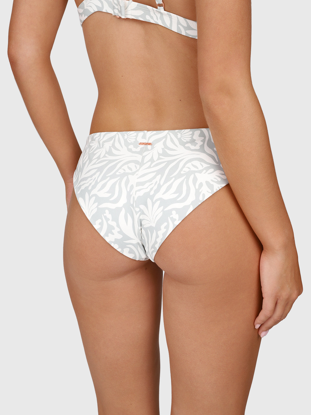 Aurely-Print Women Bikini | Aqua Grey
