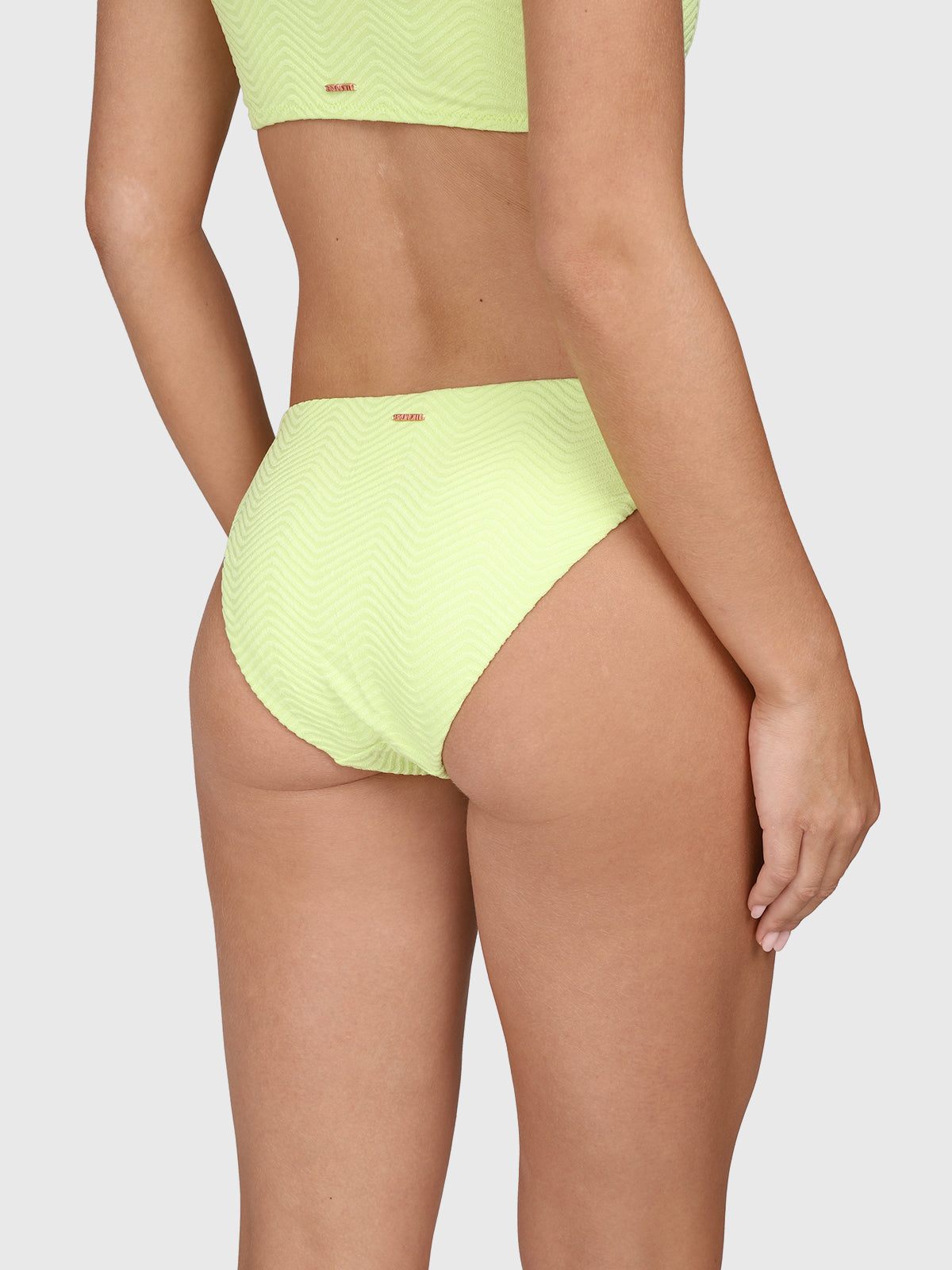 Lillio-Chevron Women Bikini | Daiquiri Green