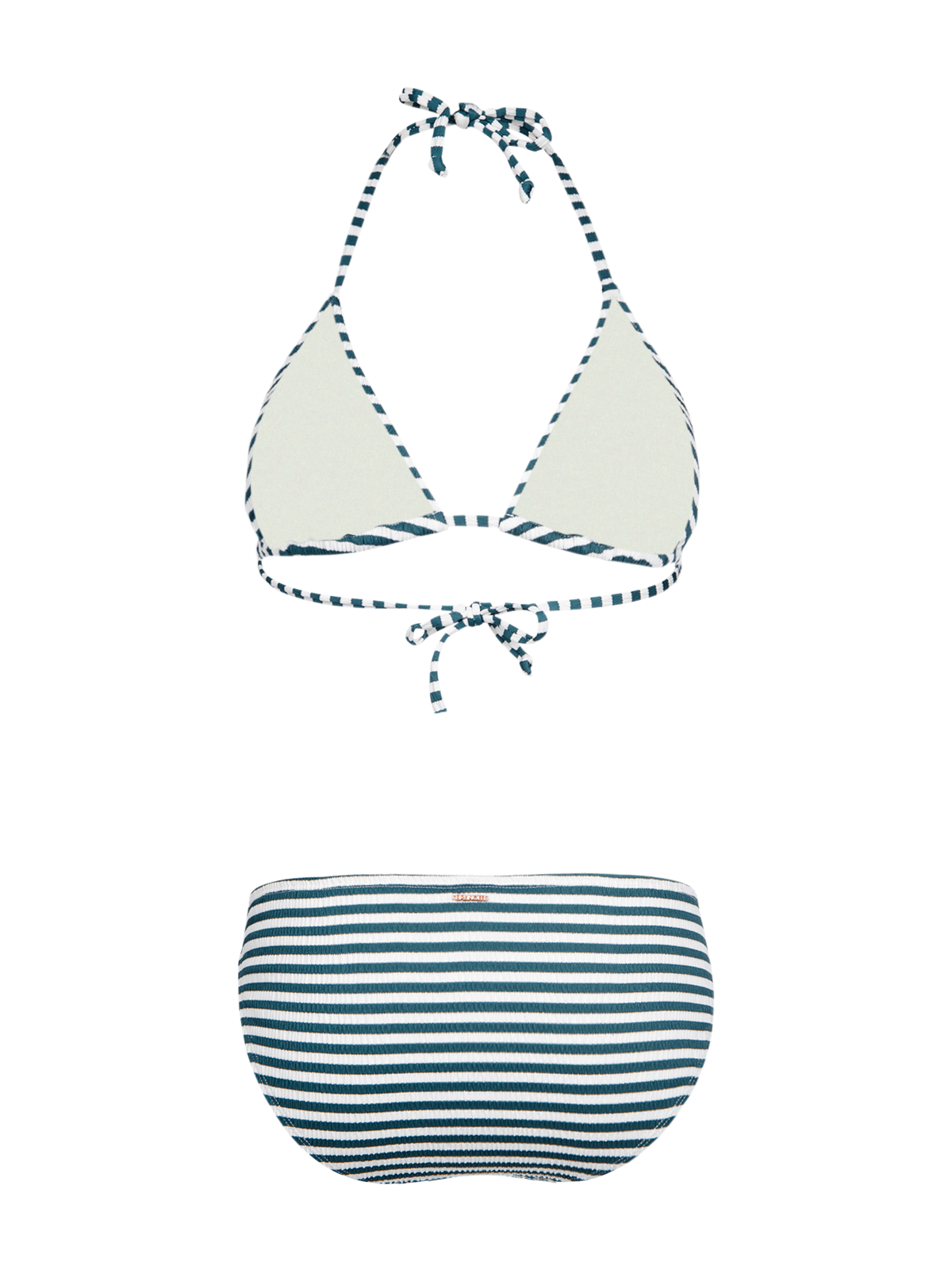 Lollypop-Stripe Women Bikini | Snow