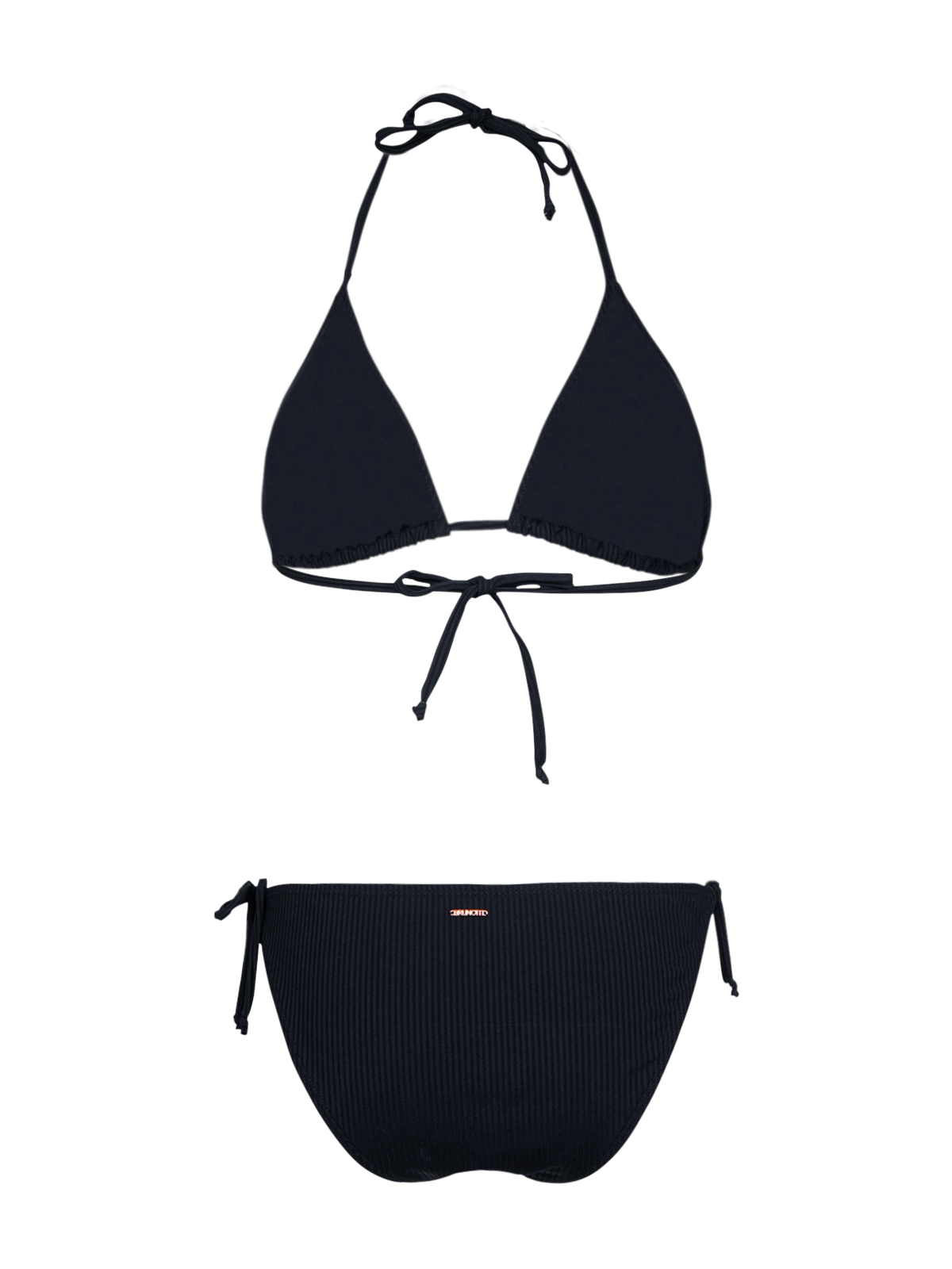 Lolly-Rib Women Bikini | Black