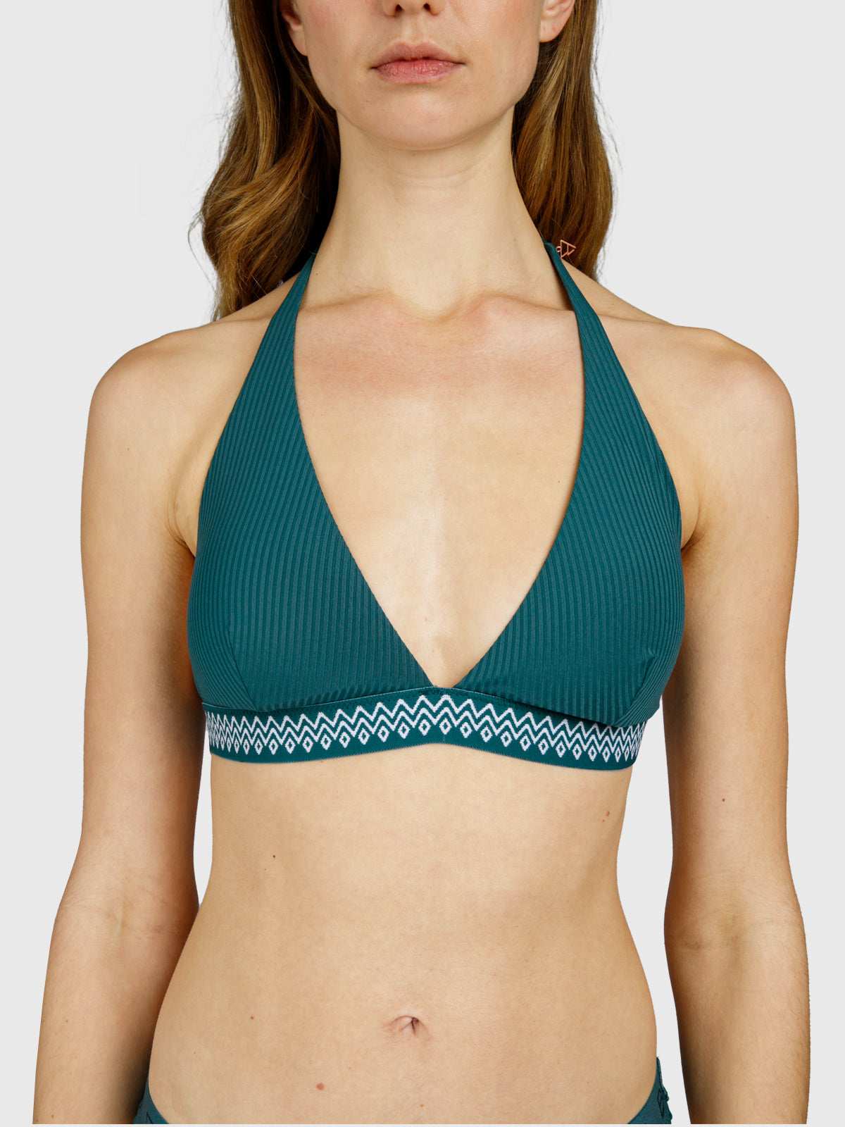 Relay-Rib Damen Bikini Top | Mediterranea