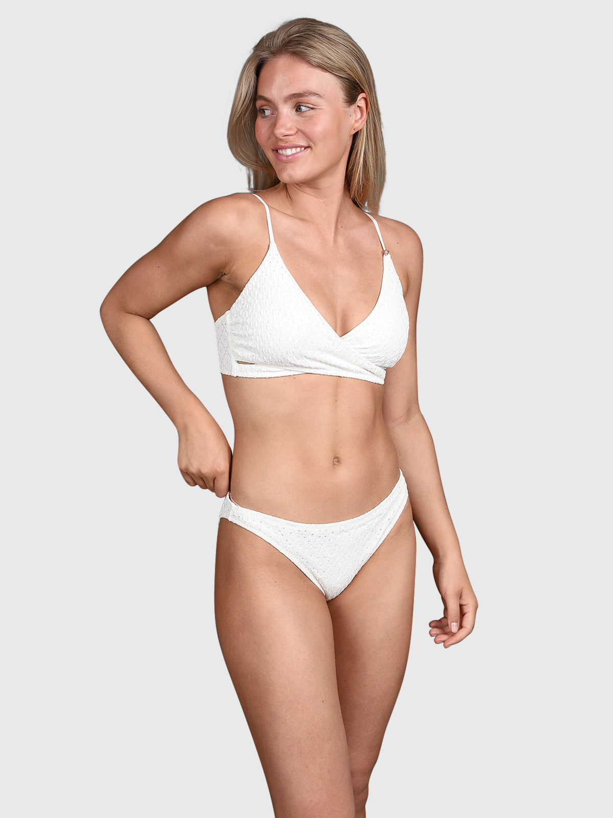 Bella-Broidery Dames Bikini | Snow