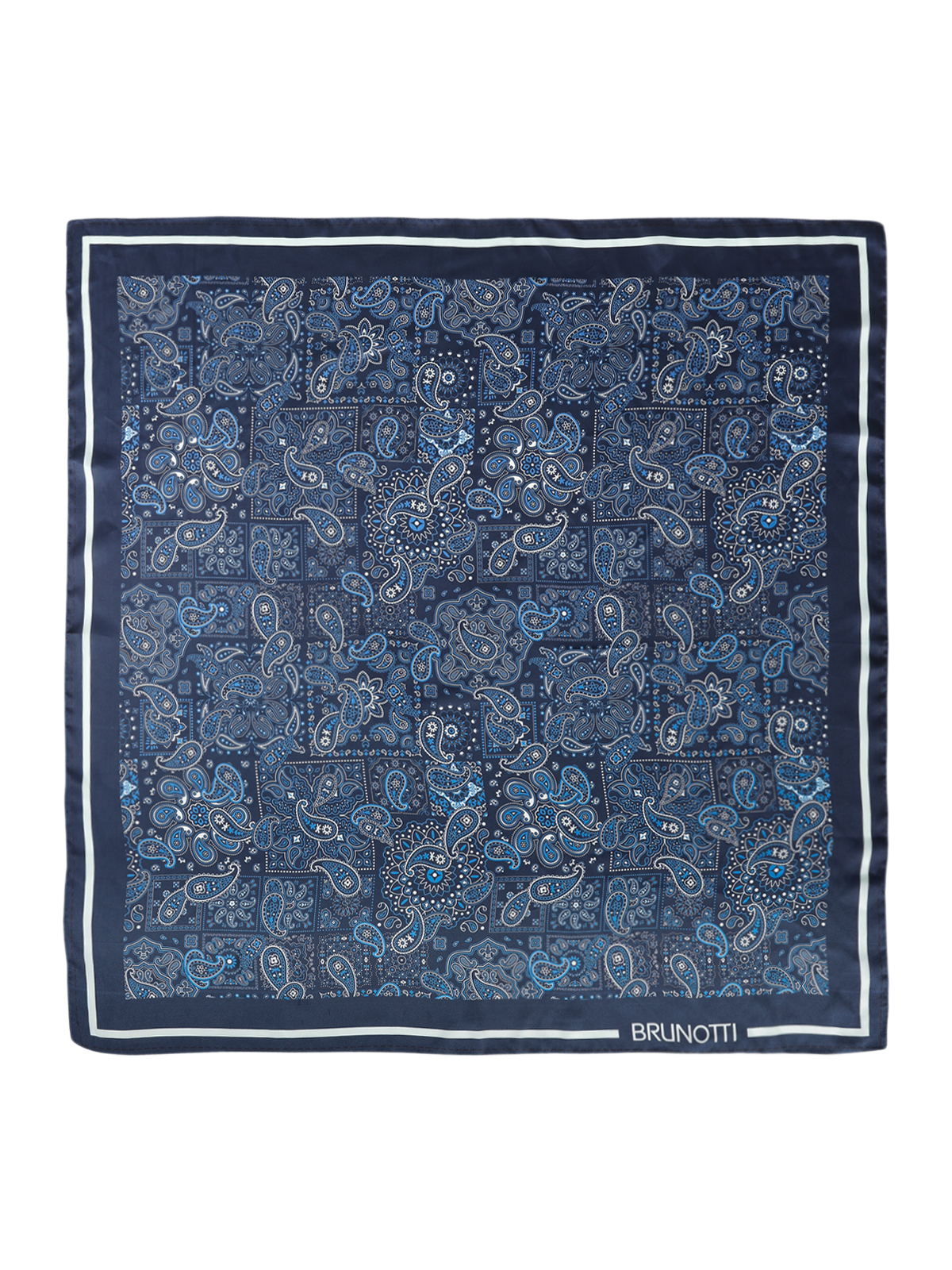 Bandana Women Scarf | Indigo Blue