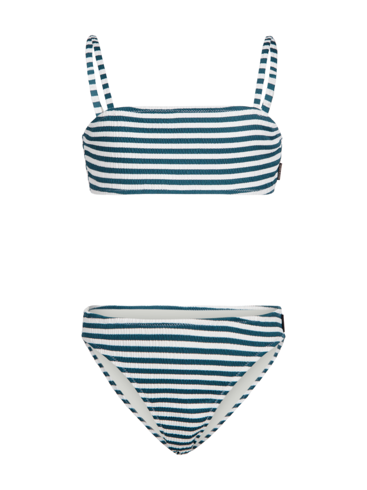 Mezze-Stripe Girls Bikini | Snow