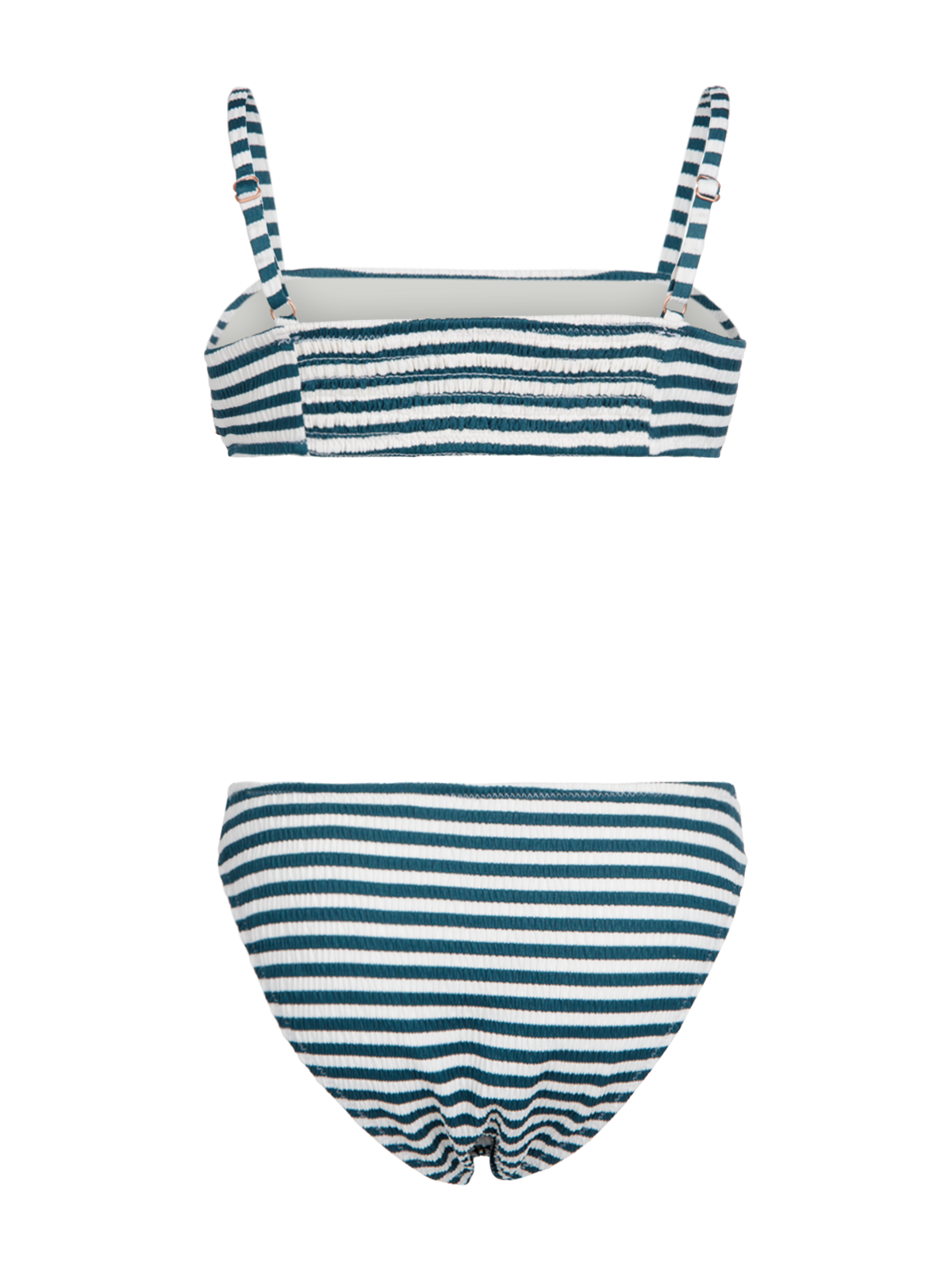 Mezze-Stripe Girls Bikini | Snow