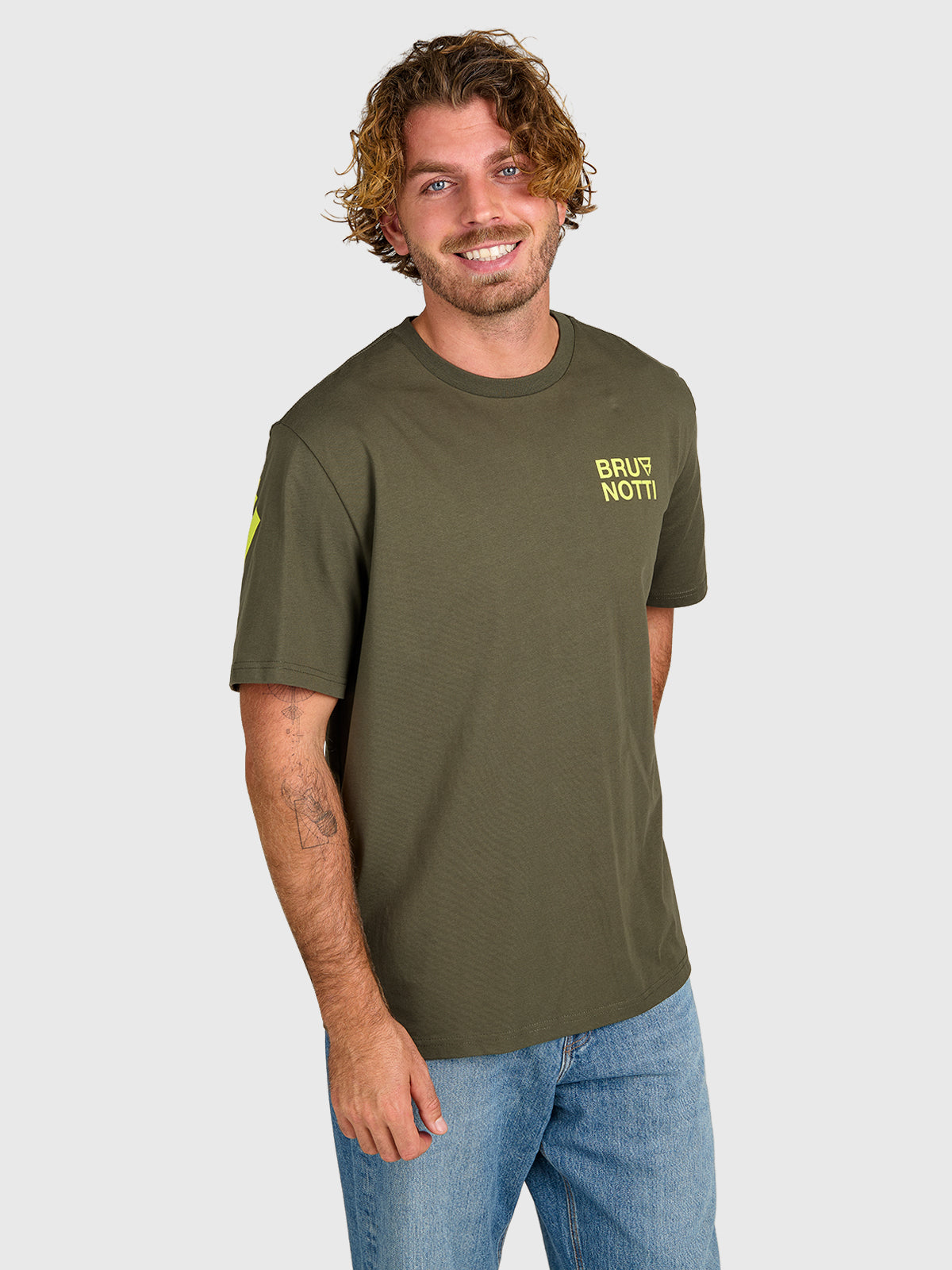 Barros Men T-Shirt | Deep Green
