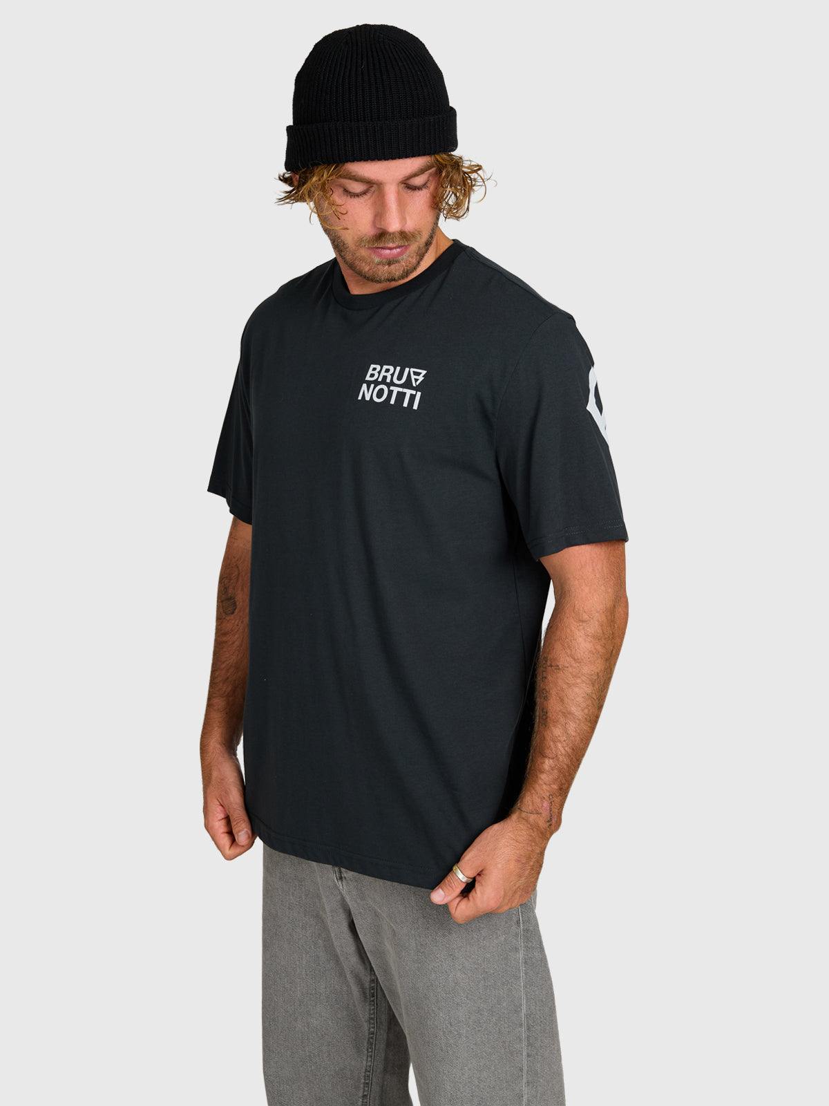Barros Men T-Shirt | Black