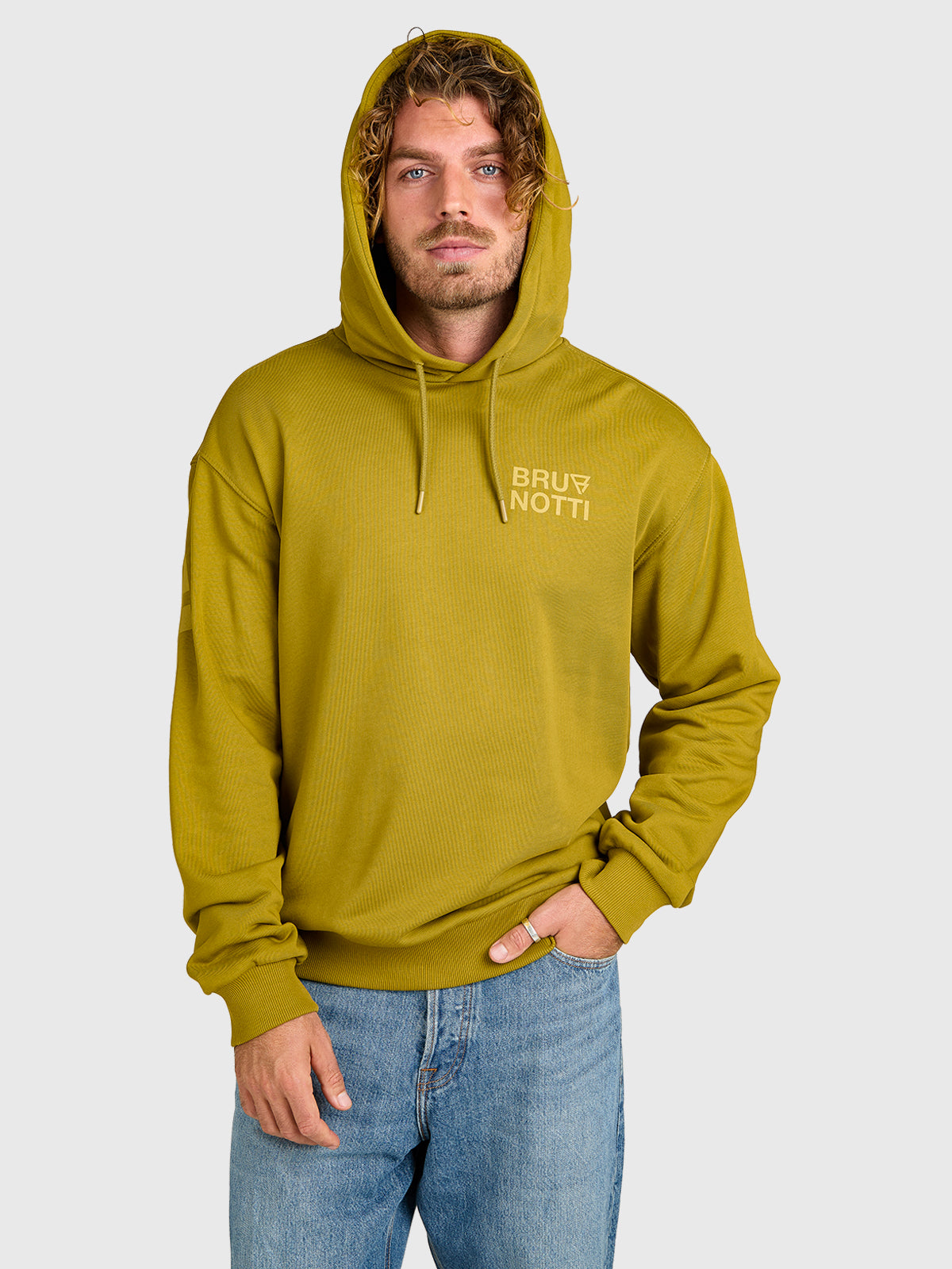 Haral Men Sweater | Dark Moss