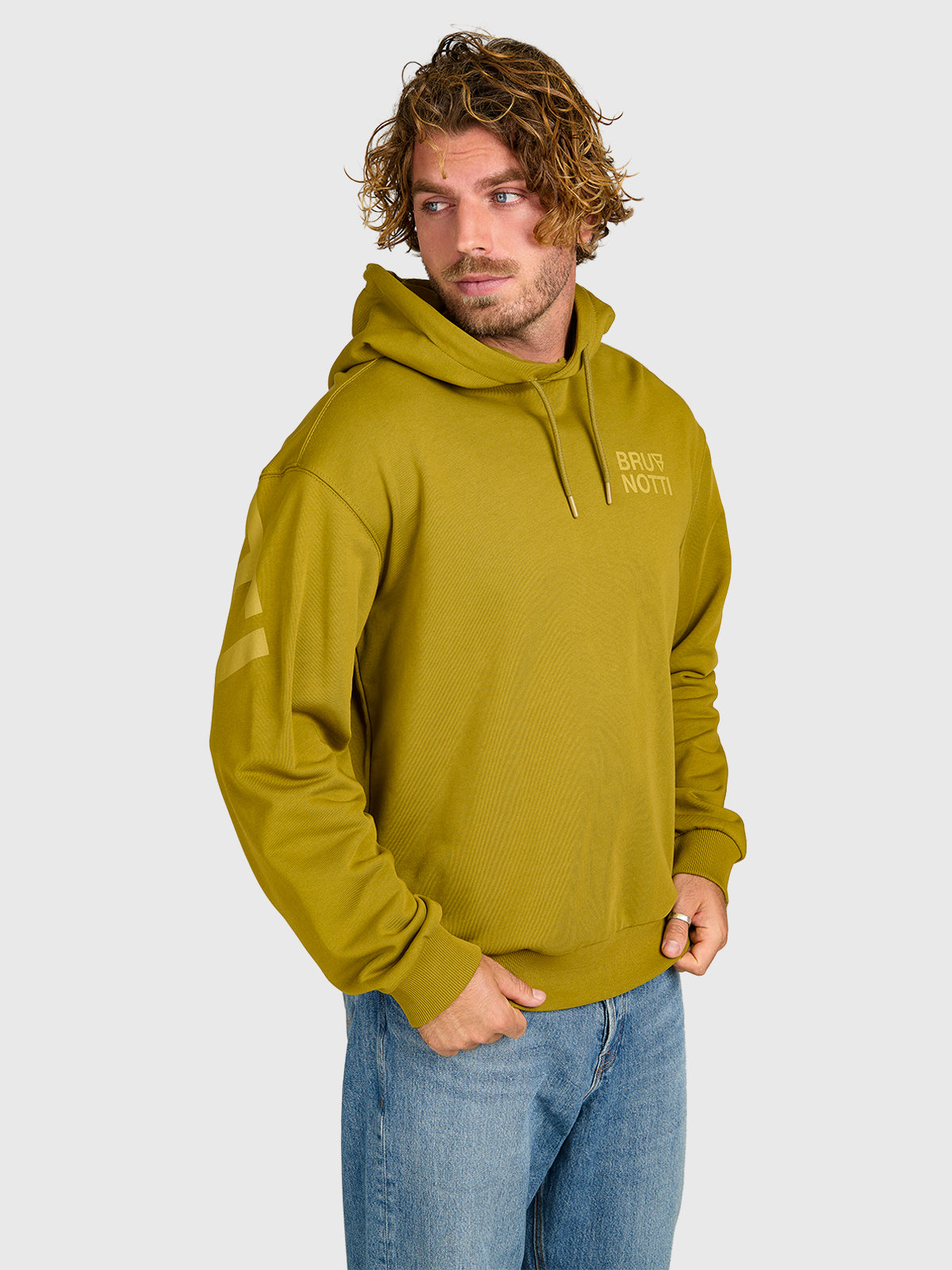 Haral Men Sweater | Dark Moss