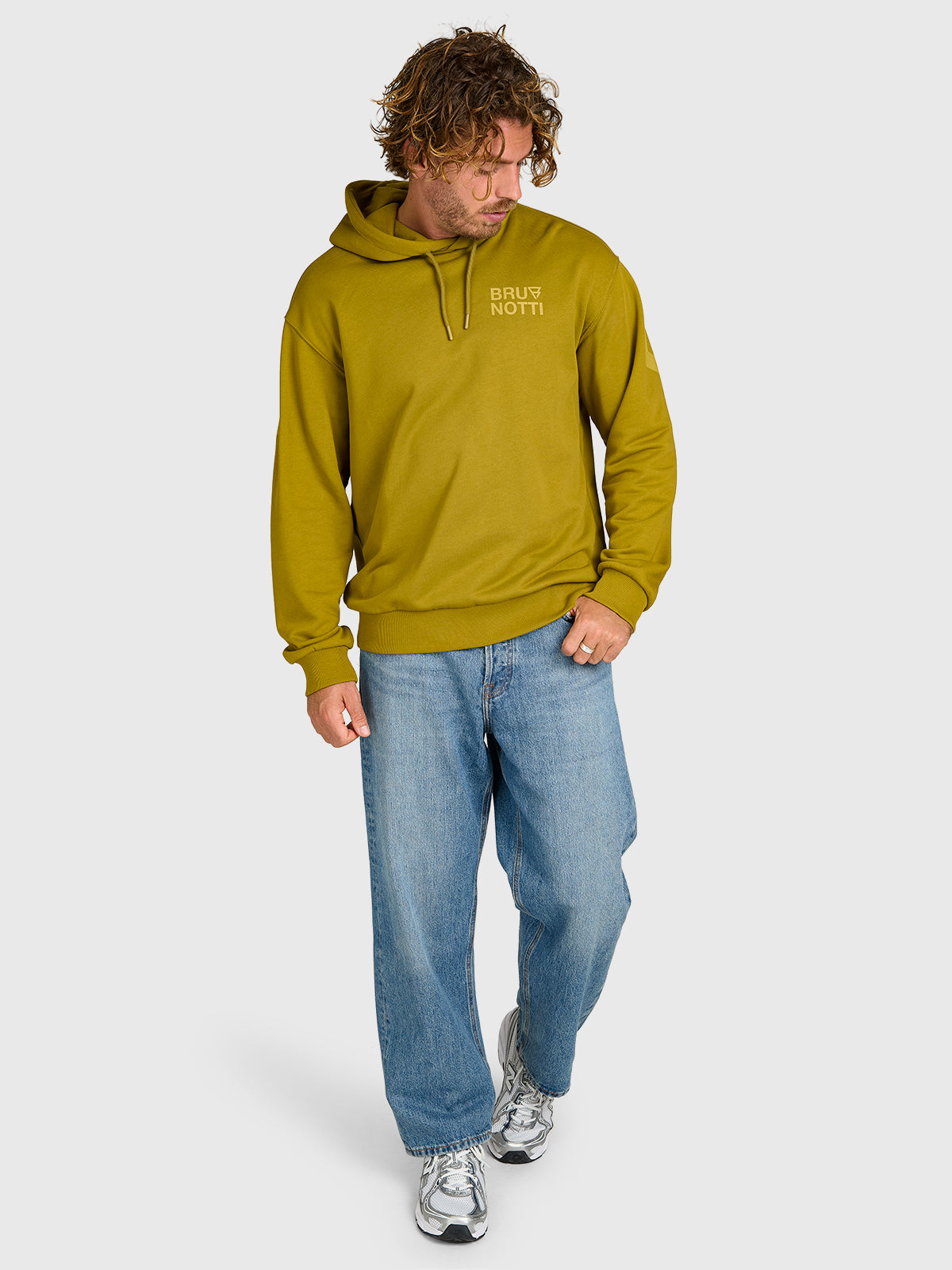 Haral Men Sweater | Dark Moss