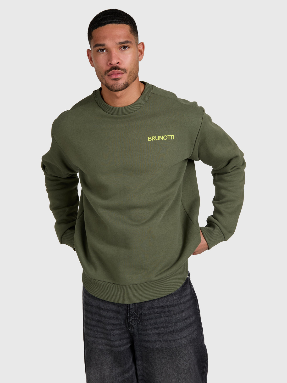 Naldo Men Sweater | Deep Green