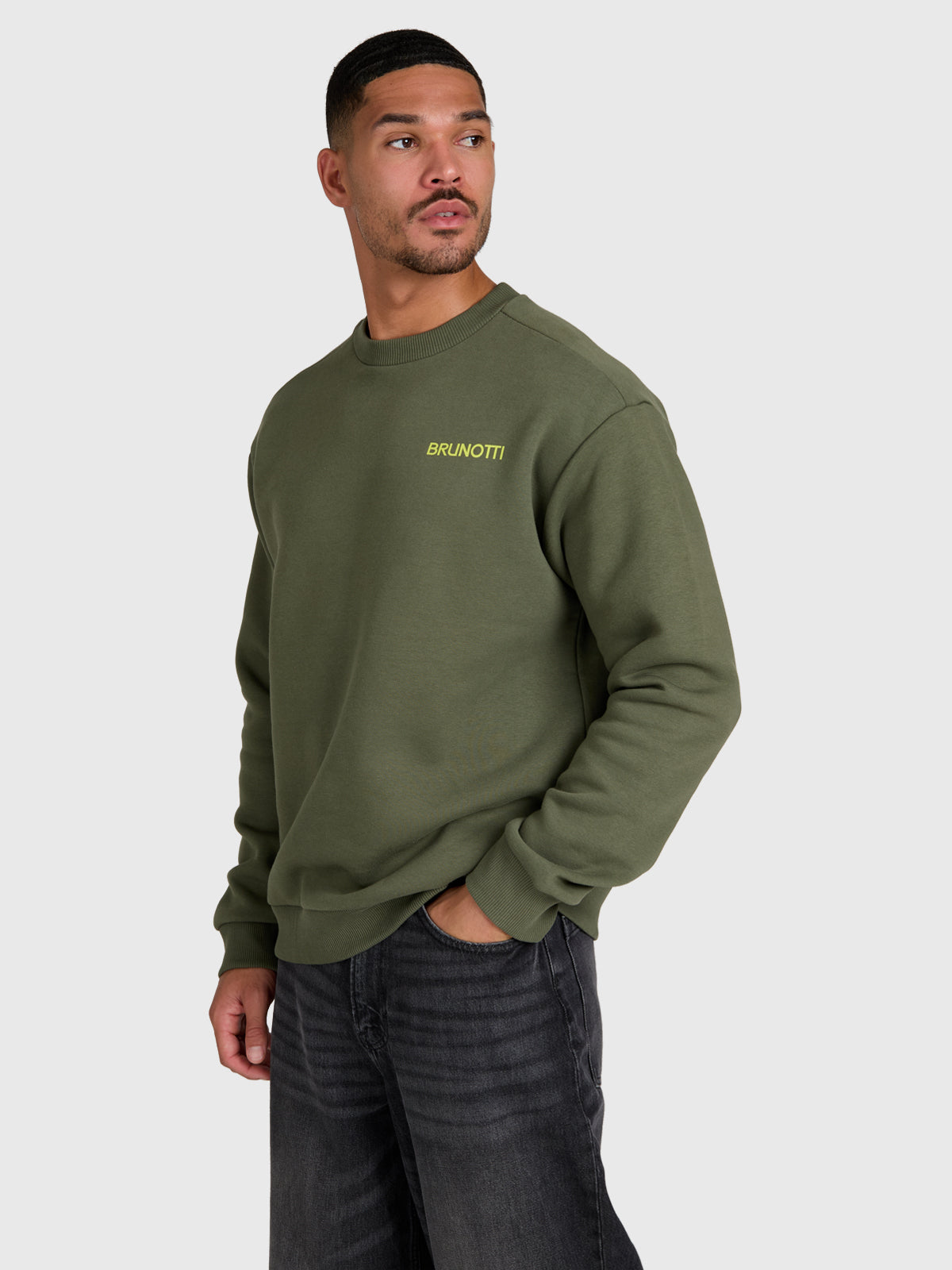 Naldo Men Sweater | Deep Green