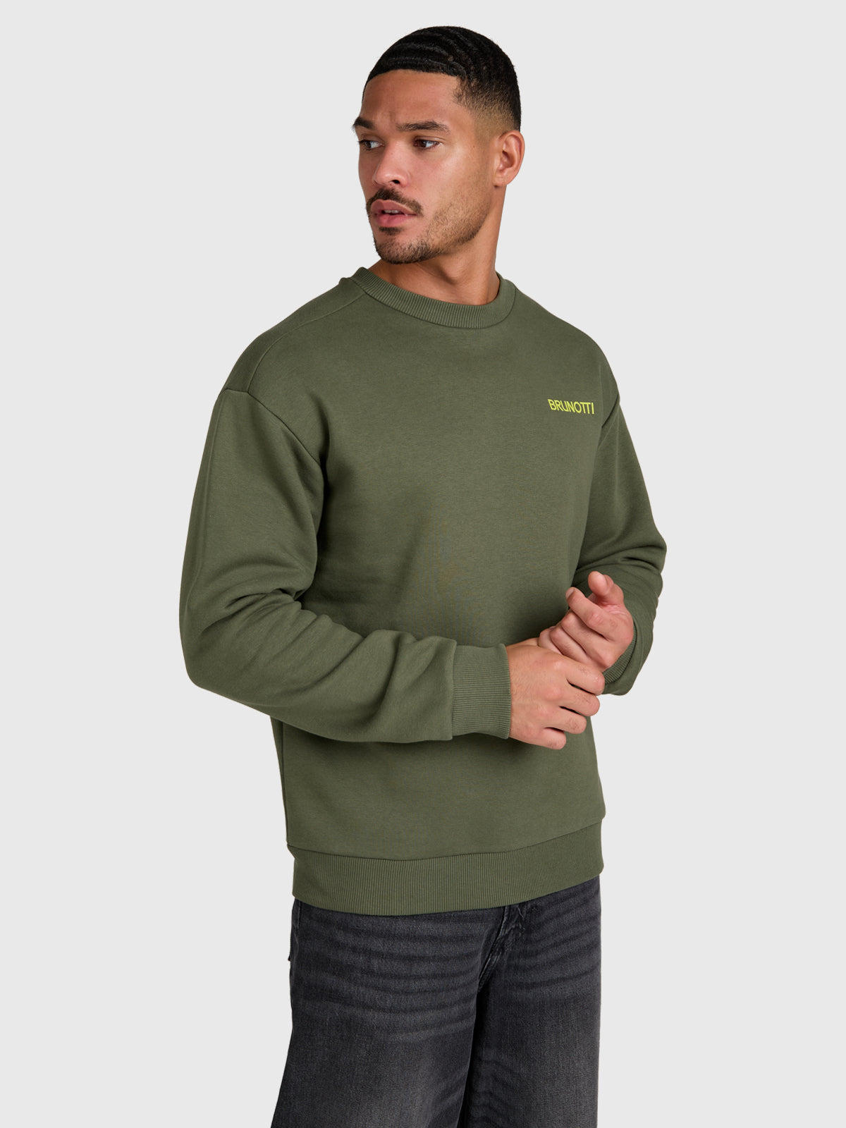 Naldo Men Sweater | Deep Green