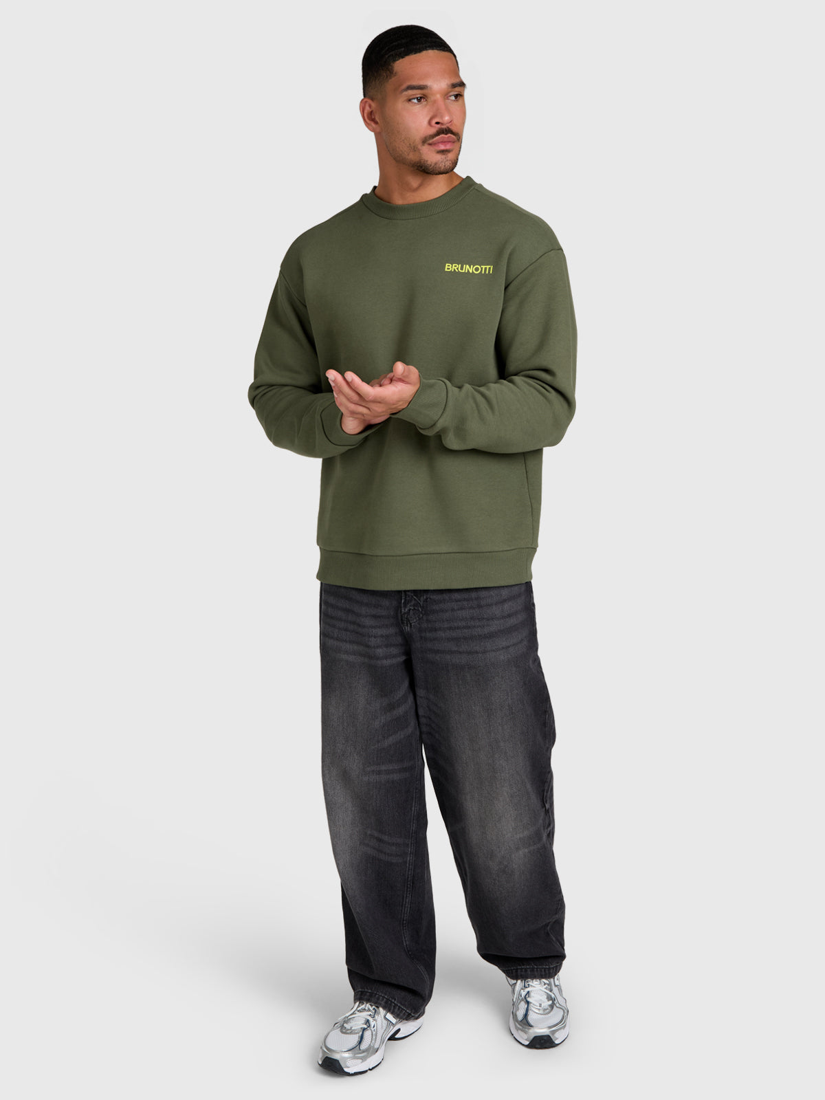 Naldo Men Sweater | Deep Green