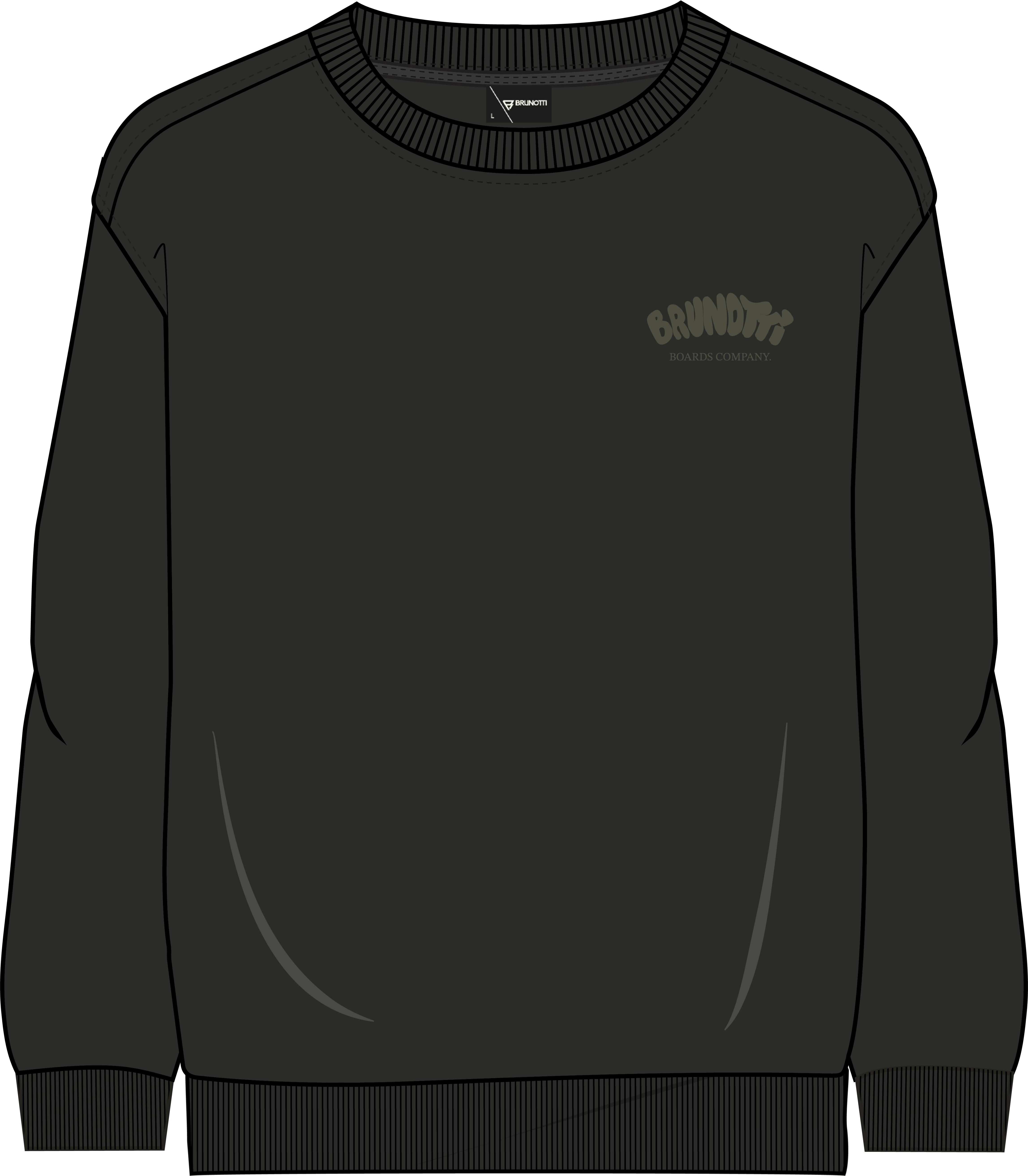 Naldo Men Sweater | Black