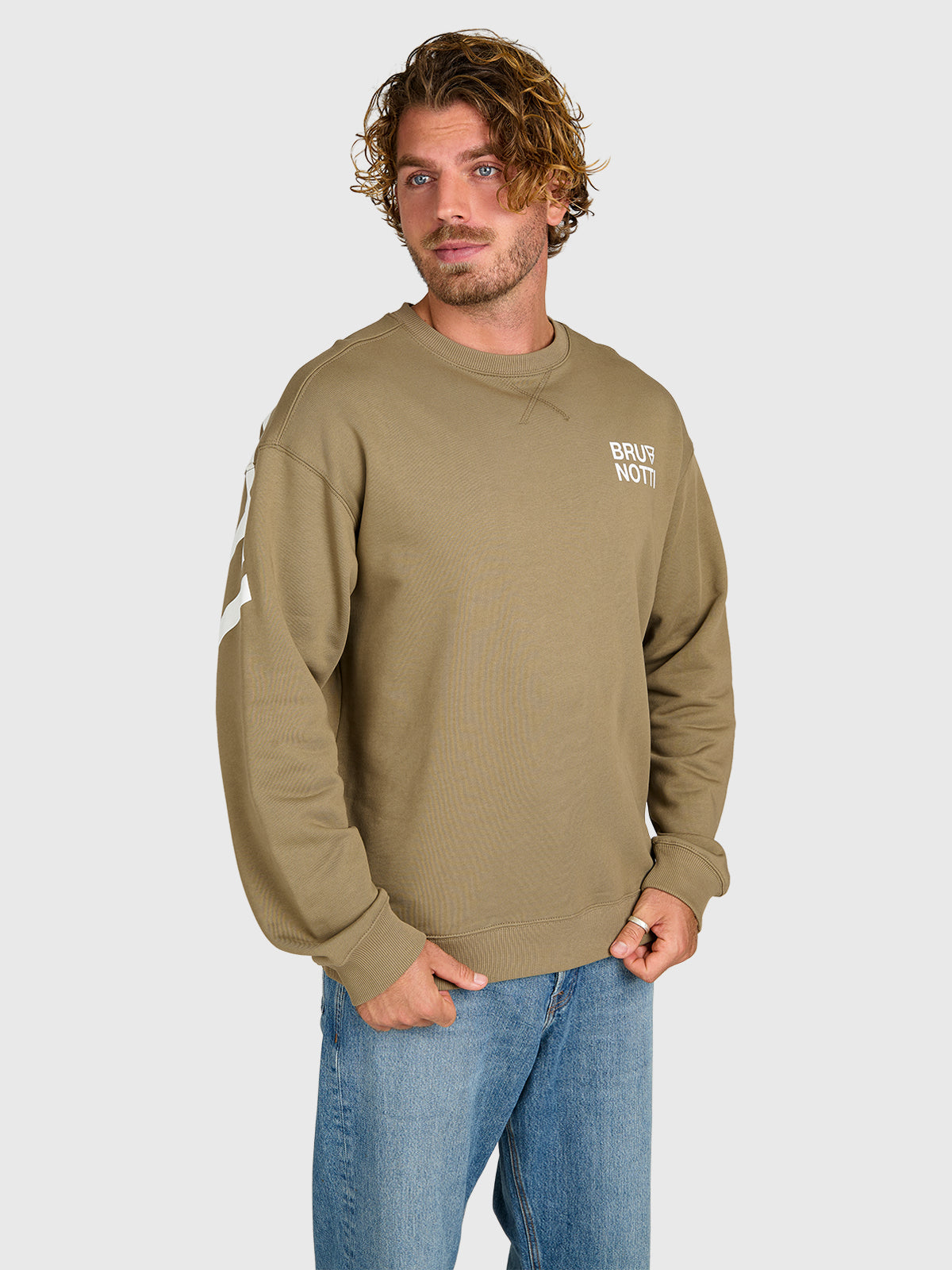 Nessor Men Sweater | Dusky Green