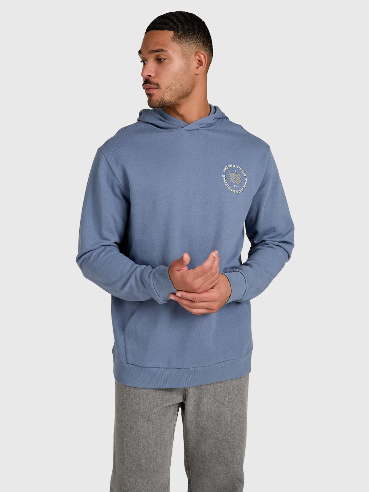 Colombis Men Hoodie | Flint Stone