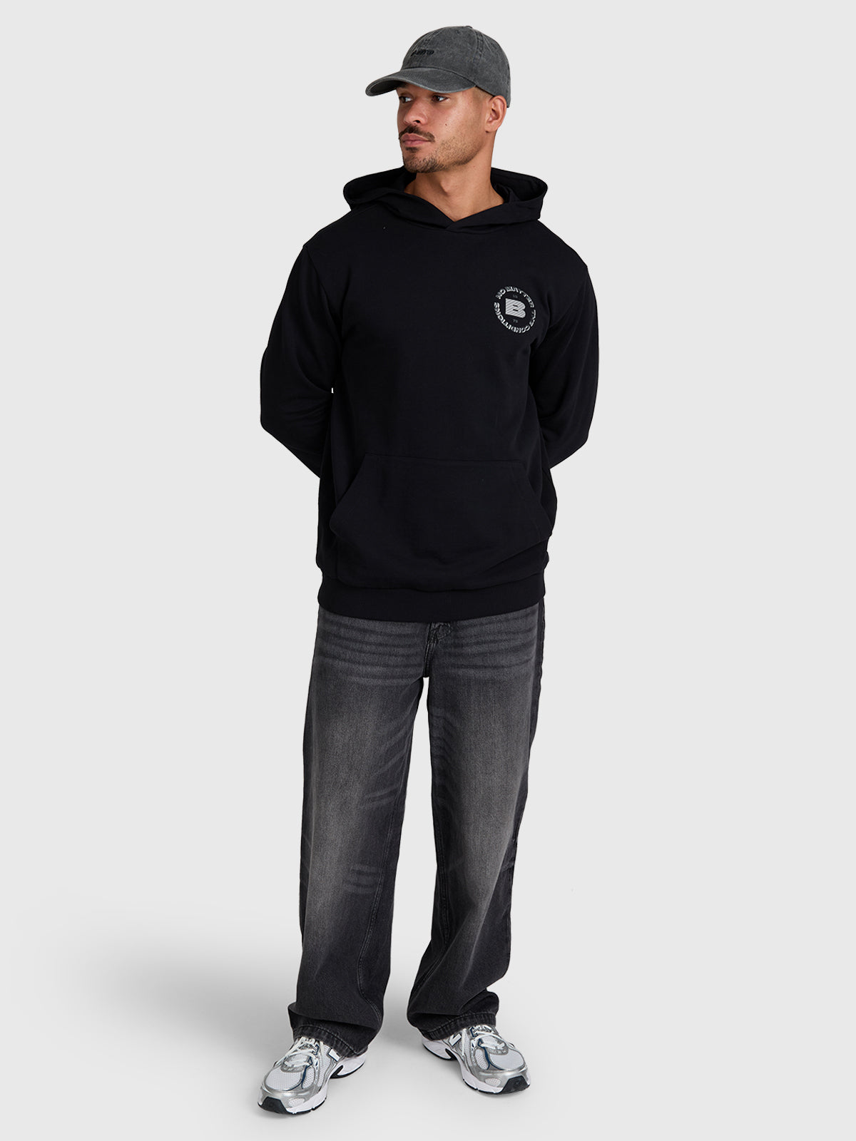 Colombis Men Hoodie | Black