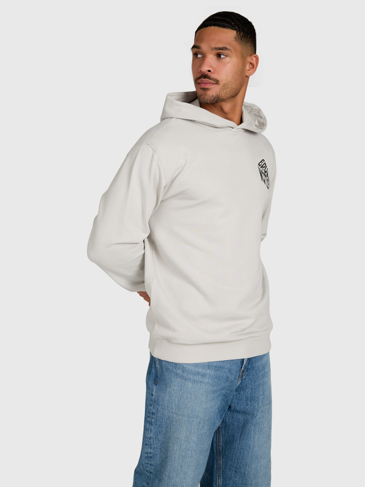 Mynne Men Hoodie | Soft Grey