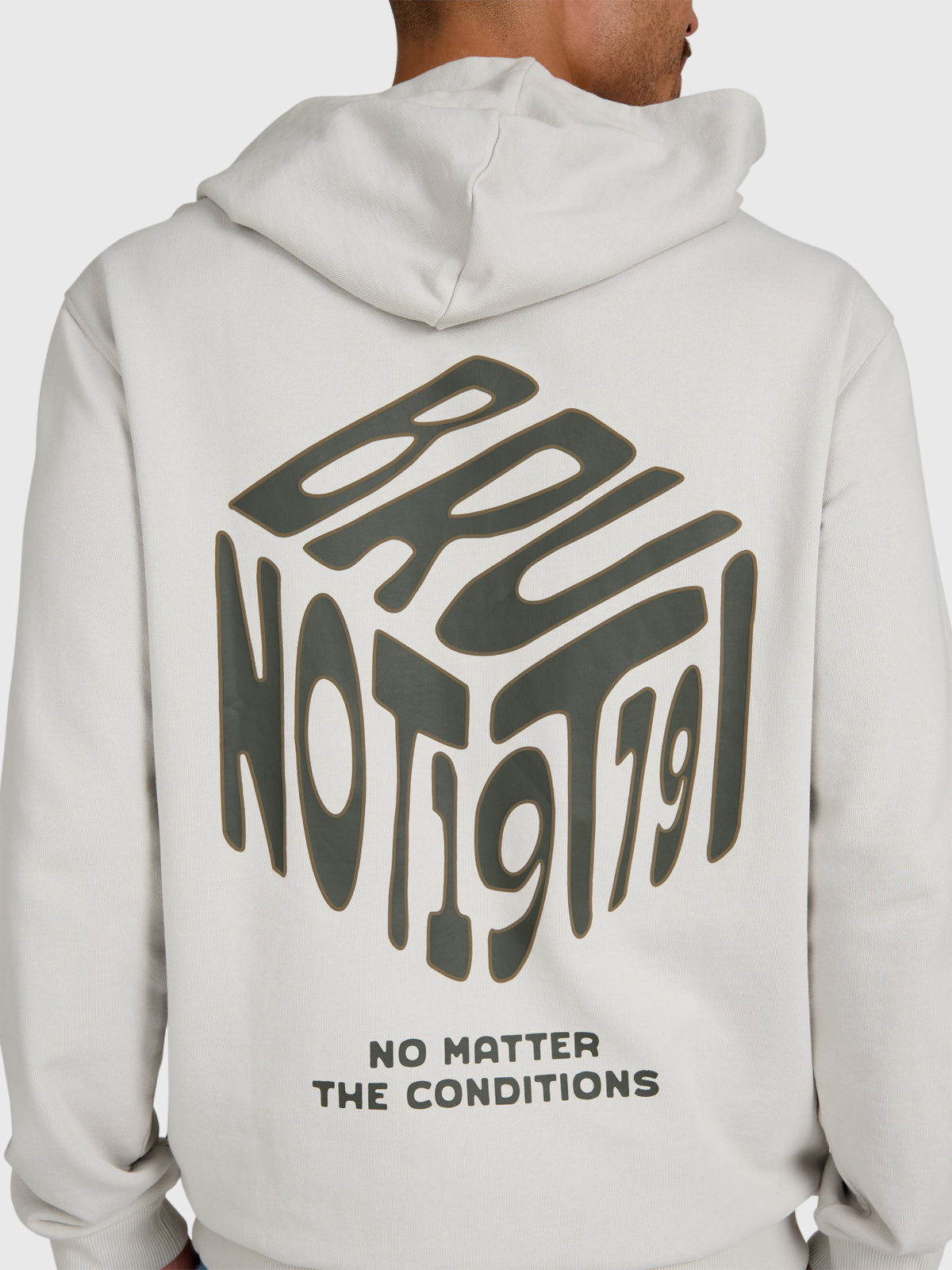 Mynne Men Hoodie | Soft Grey