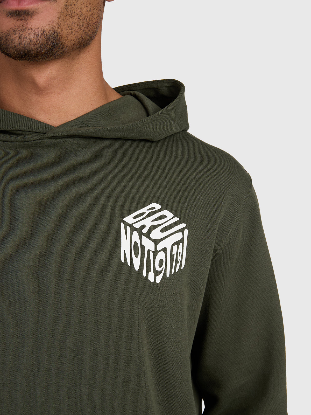 Mynne Men Hoodie | Deep Green