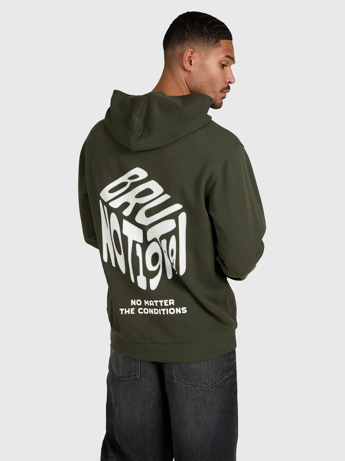 Mynne Men Hoodie | Deep Green
